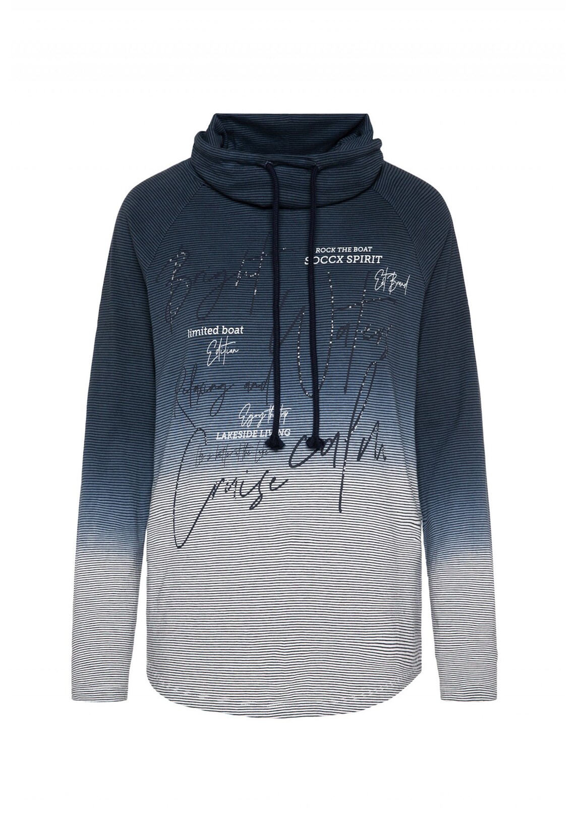 Soccx Longsleeve ROCK THE BOAT Langarmshirt mit Kapuze | 04061519716505