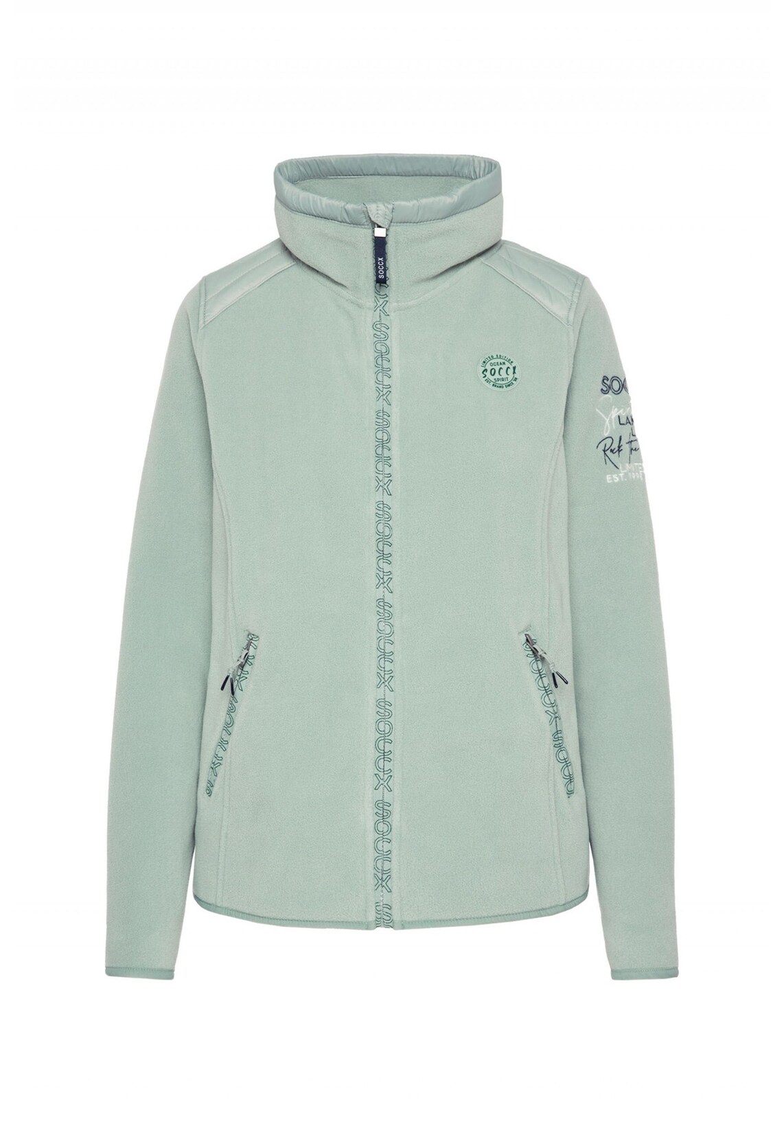 Soccx Jacke ROCK THE BOAT Fleecejacke | 04061519717106