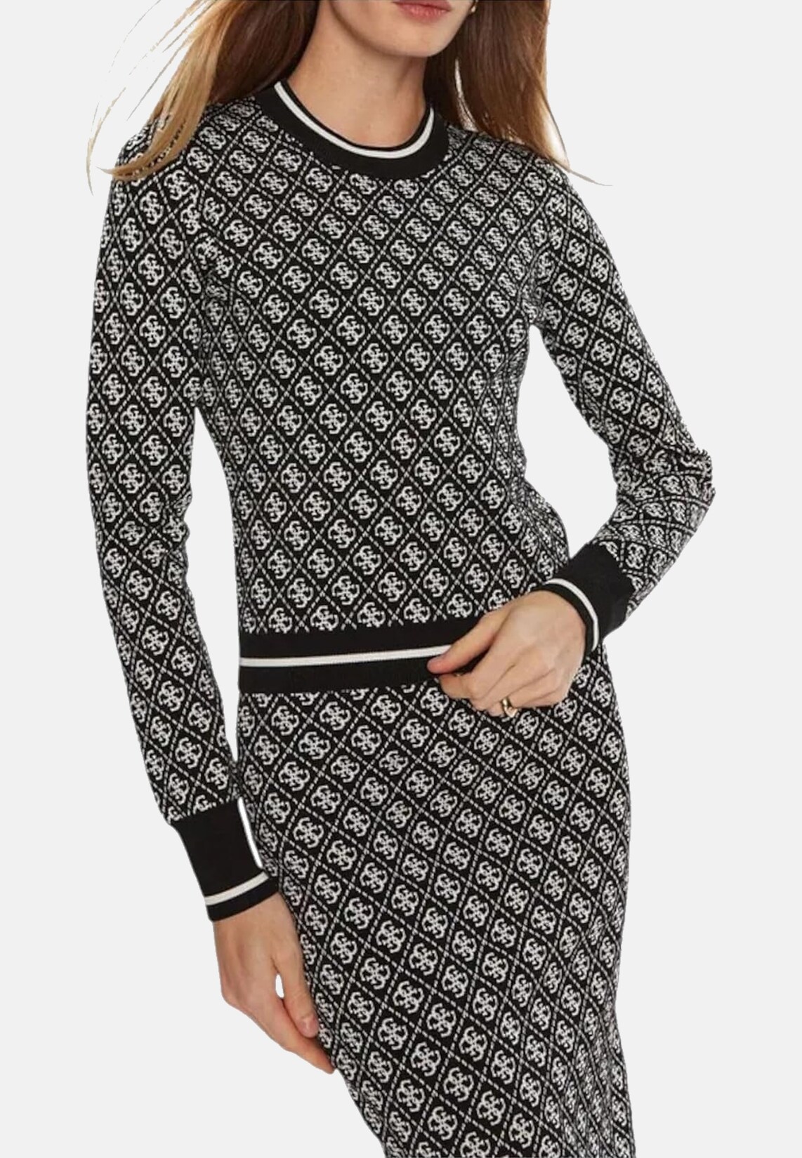 Guess Pullover LISE Strickpullover R-Neck | 07625408998150