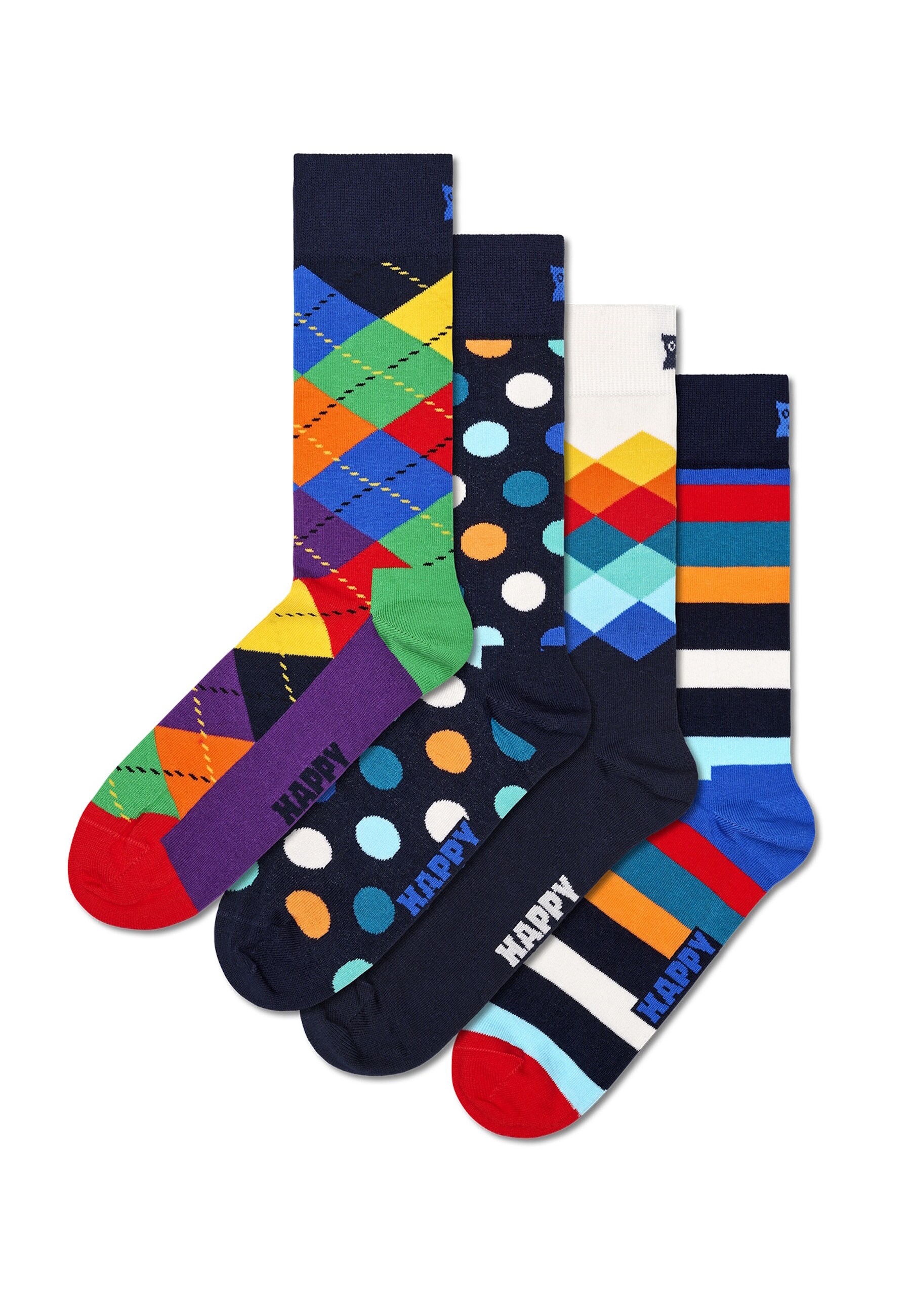 Happy Socks Str&uuml;mpfe MULTICOLOR Socken 4er Pack - Bild 1