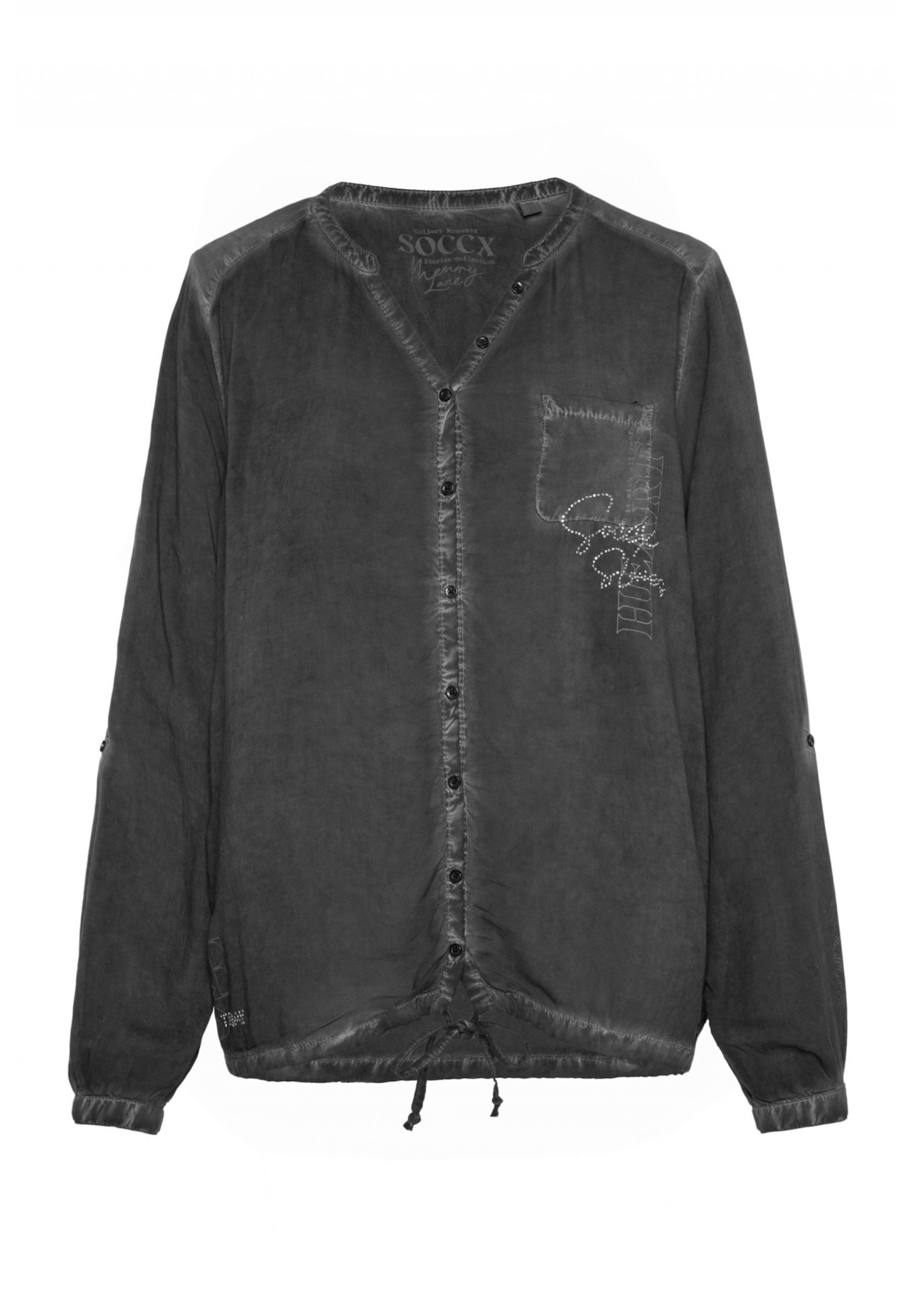 Soccx Bluse MEMORY LANE Langarmbluse - Bild 1