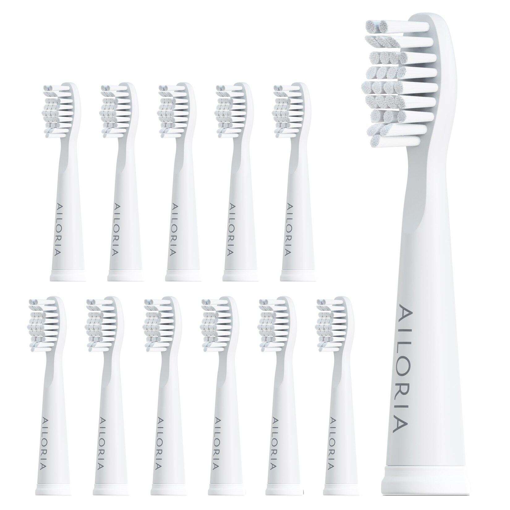 AILORIA Ersatzbürstenköpfe 12er Set FLASH TRAVEL | 04260405984480
