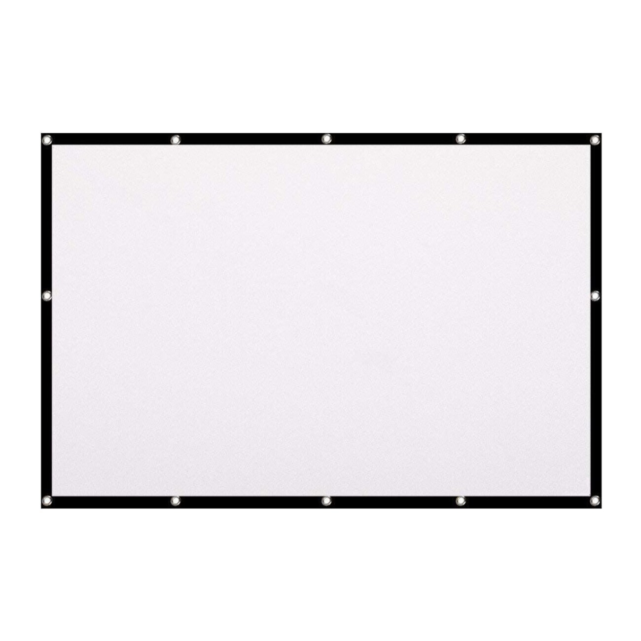 LA VAGUE Screen 16/9 100 Zoll Wei&szlig;/Schwarz LV-STA100FP - Bild 1