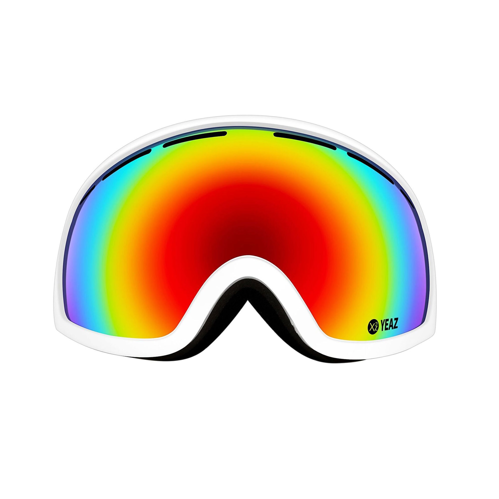 YEAZ Ski- Snowboardbrille rot/wei&szlig; PEAK - Bild 1