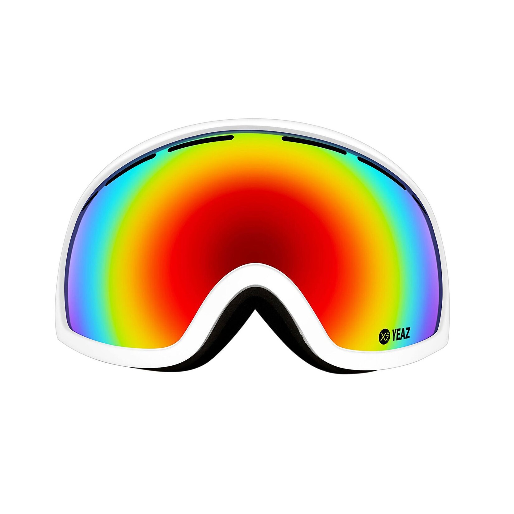 YEAZ Ski- Snowboardbrille rot/weiß PEAK | 04260405985388