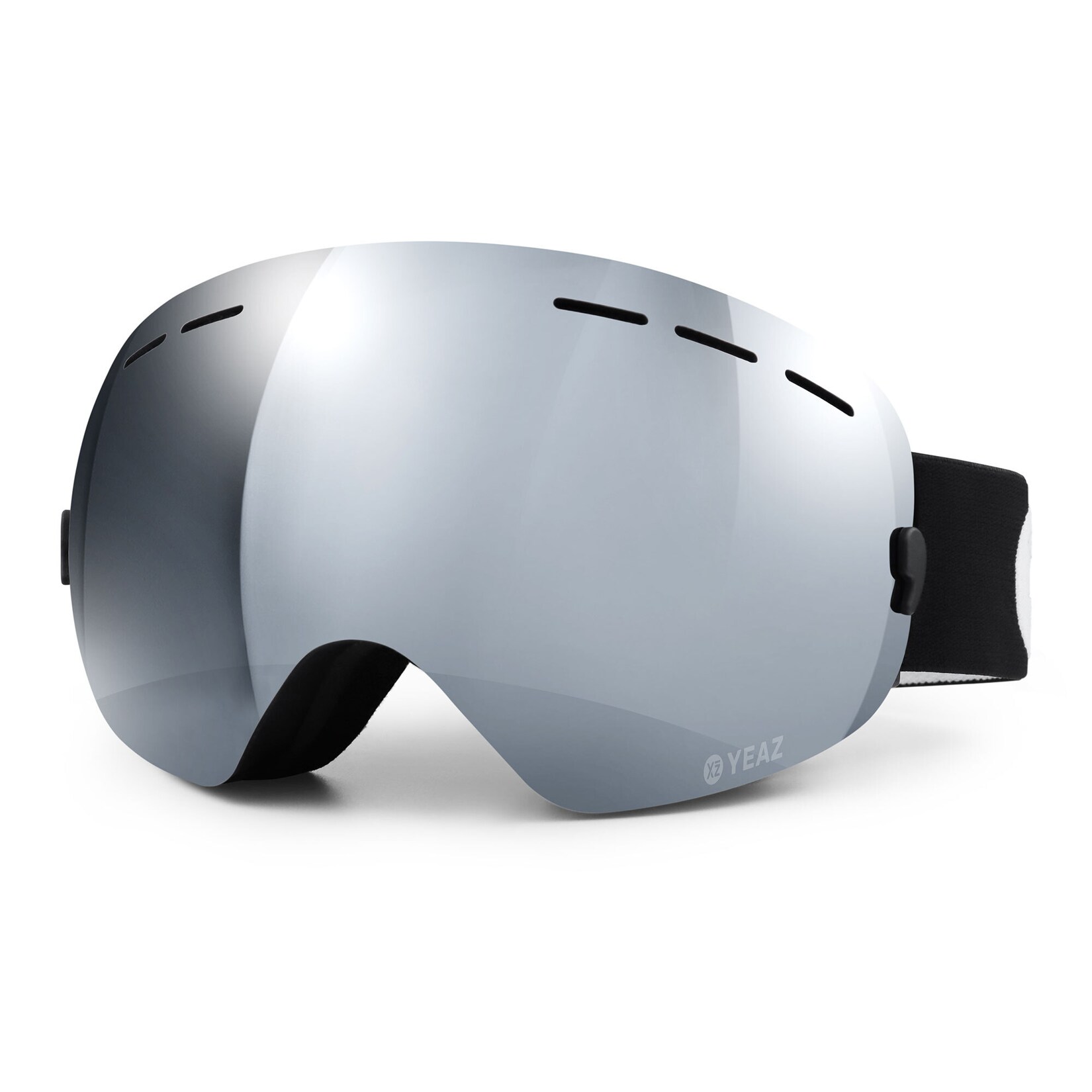 YEAZ Ski- Snowboardbrille ohne Rahmen silber verspiegelt XTRM-SUMMIT | 04260405985395