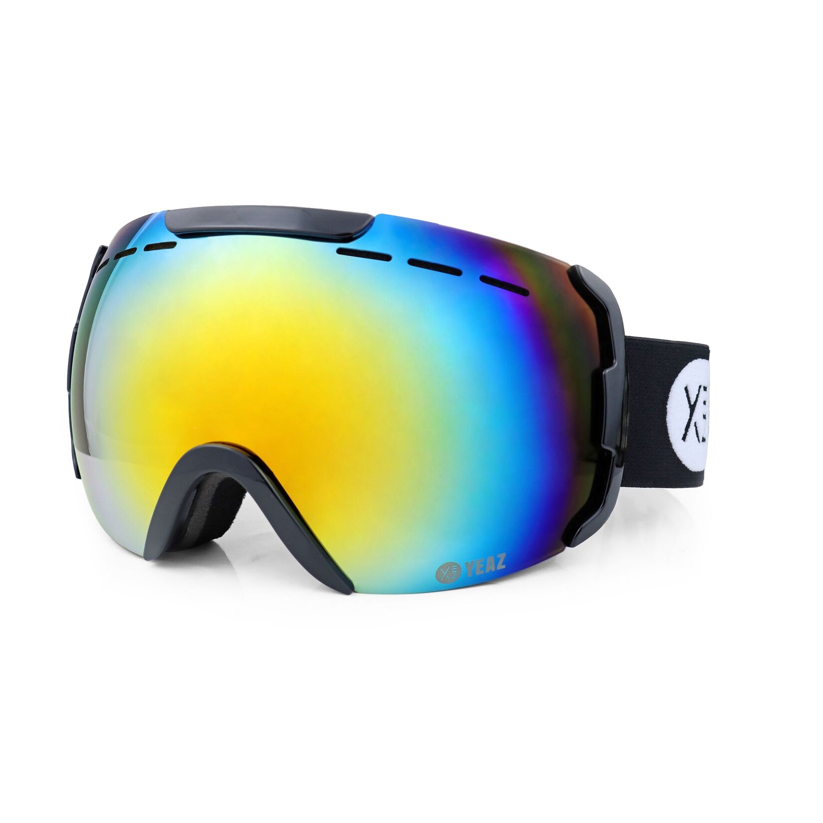 YEAZ Ski- Snowboardbrille schwarz/rot/weiß RIDGE | 04260405985456