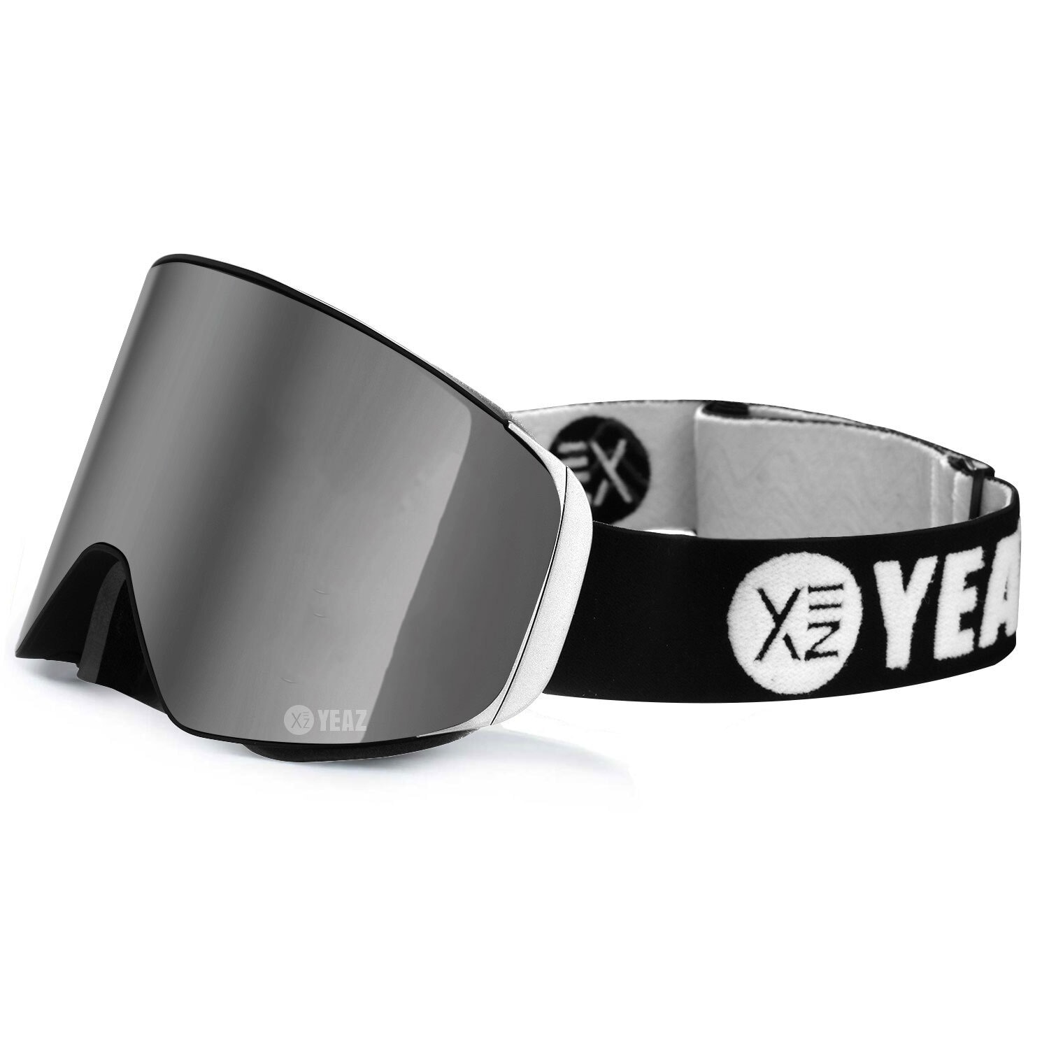 YEAZ Magnet-Ski-Snowboardbrille silber verspiegelt/silber APEX - Bild 1