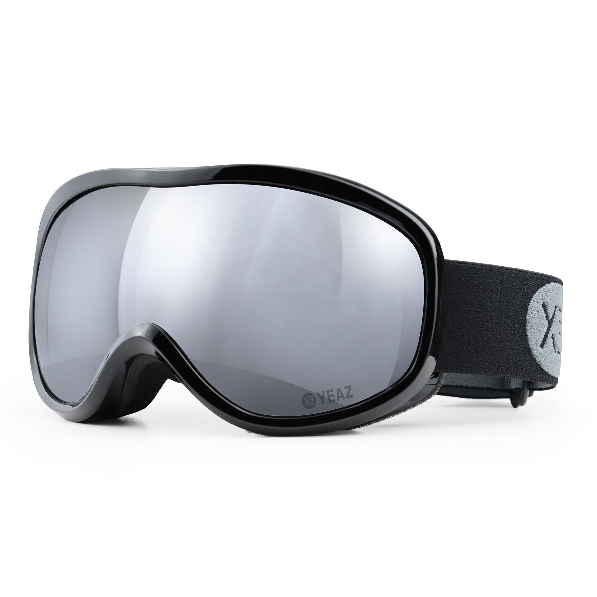 YEAZ Ski- und Snowboard-Brille silber/schwarz STEEZE - Bild 1