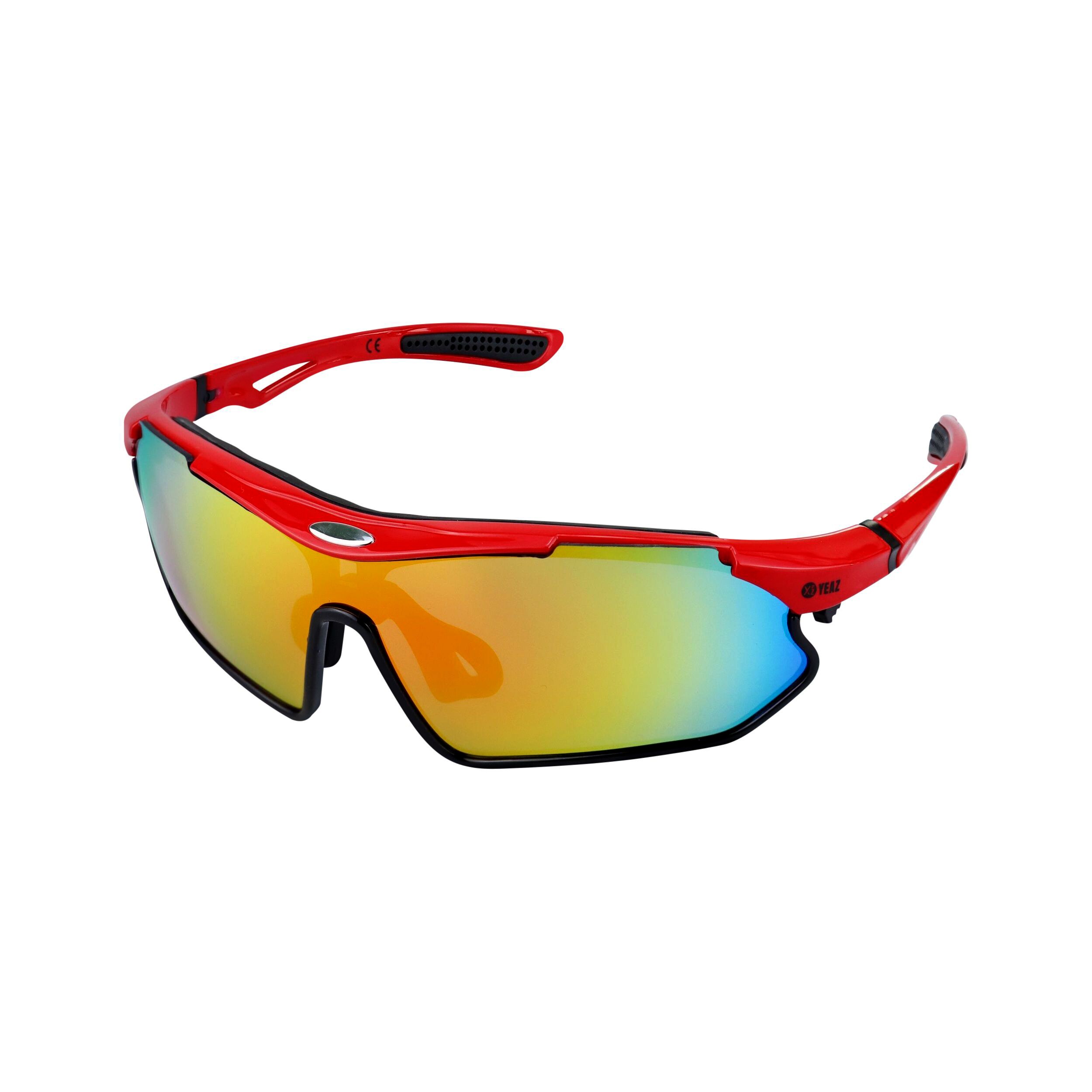YEAZ Sport-Sonnenbrille rot/schwarz/rot SUNRAY - Bild 1