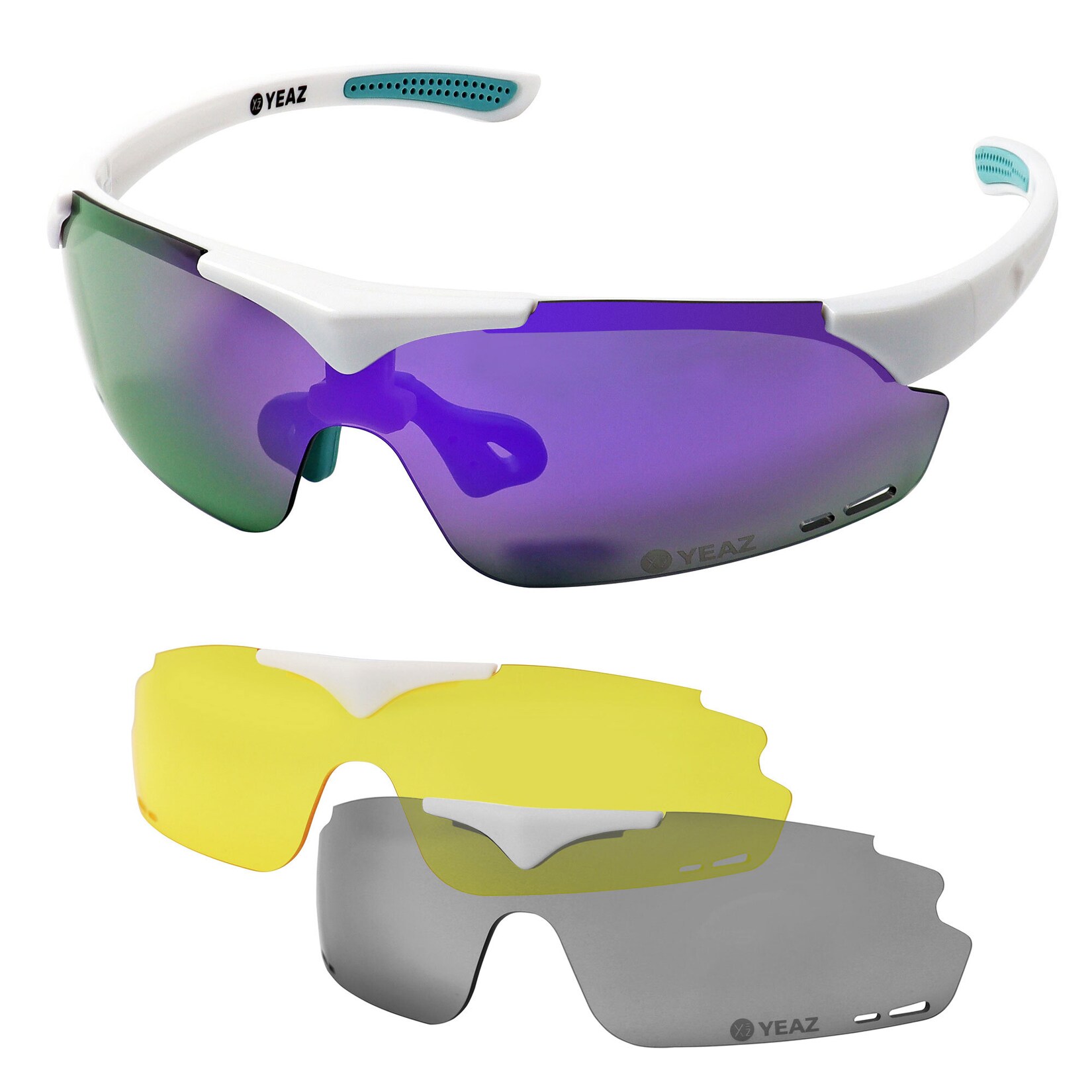 YEAZ Set Magnet-Sport-Sonnenbrille SUNUP