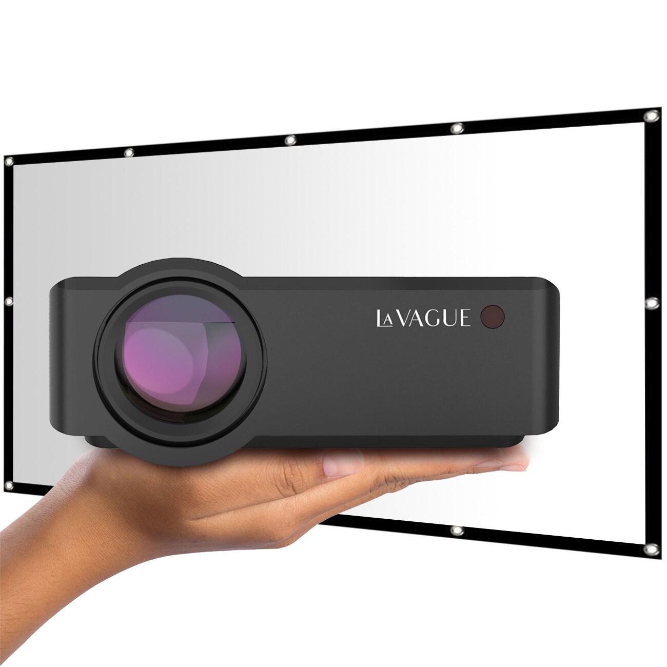 LA VAGUE LED-Projektor inkl. LV-STA100FP LV-HD320 BUNDLE - Bild 1