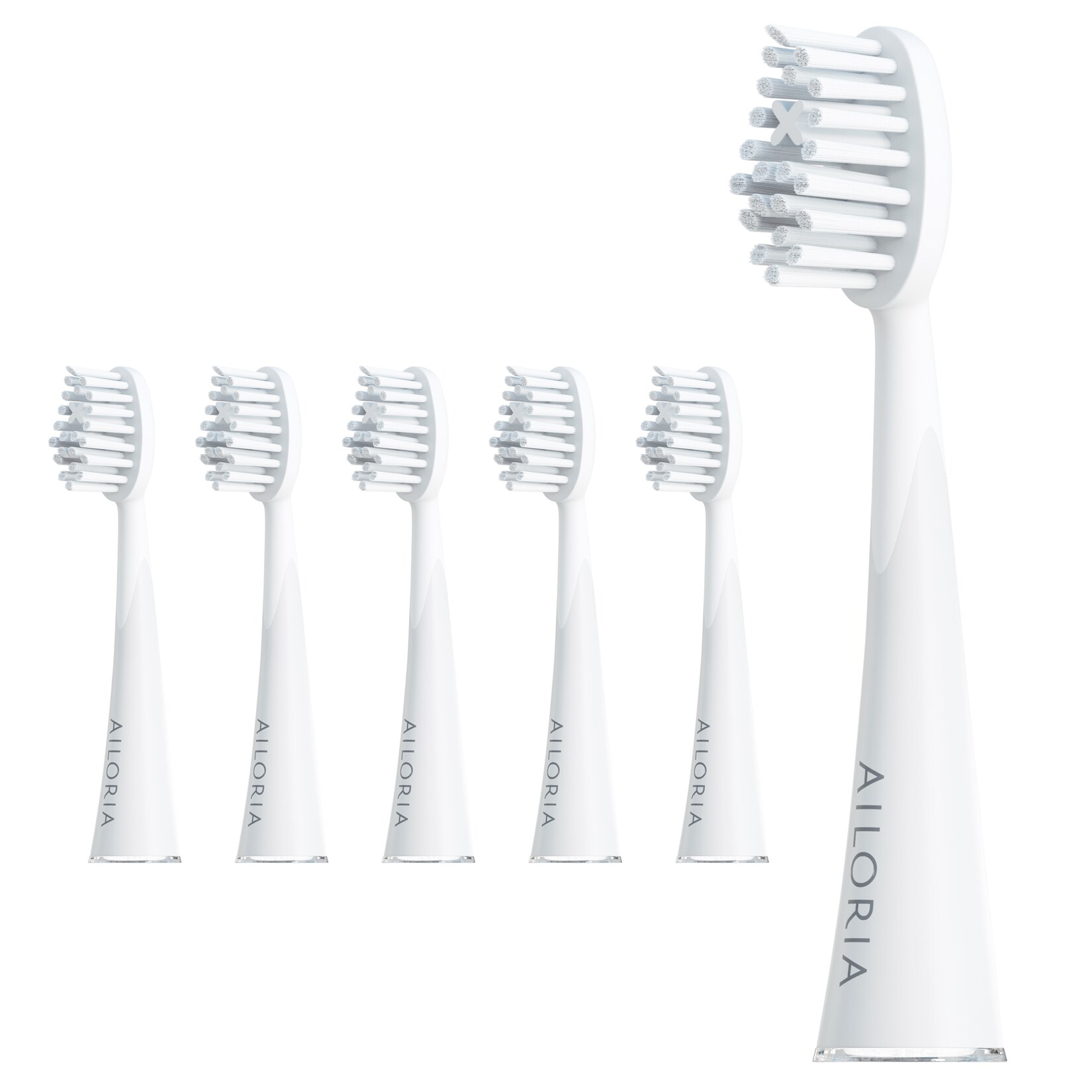 AILORIA Extra Clean Ersatzbürstenköpfe 6er Set SHINE BRIGHT | 04260695630319
