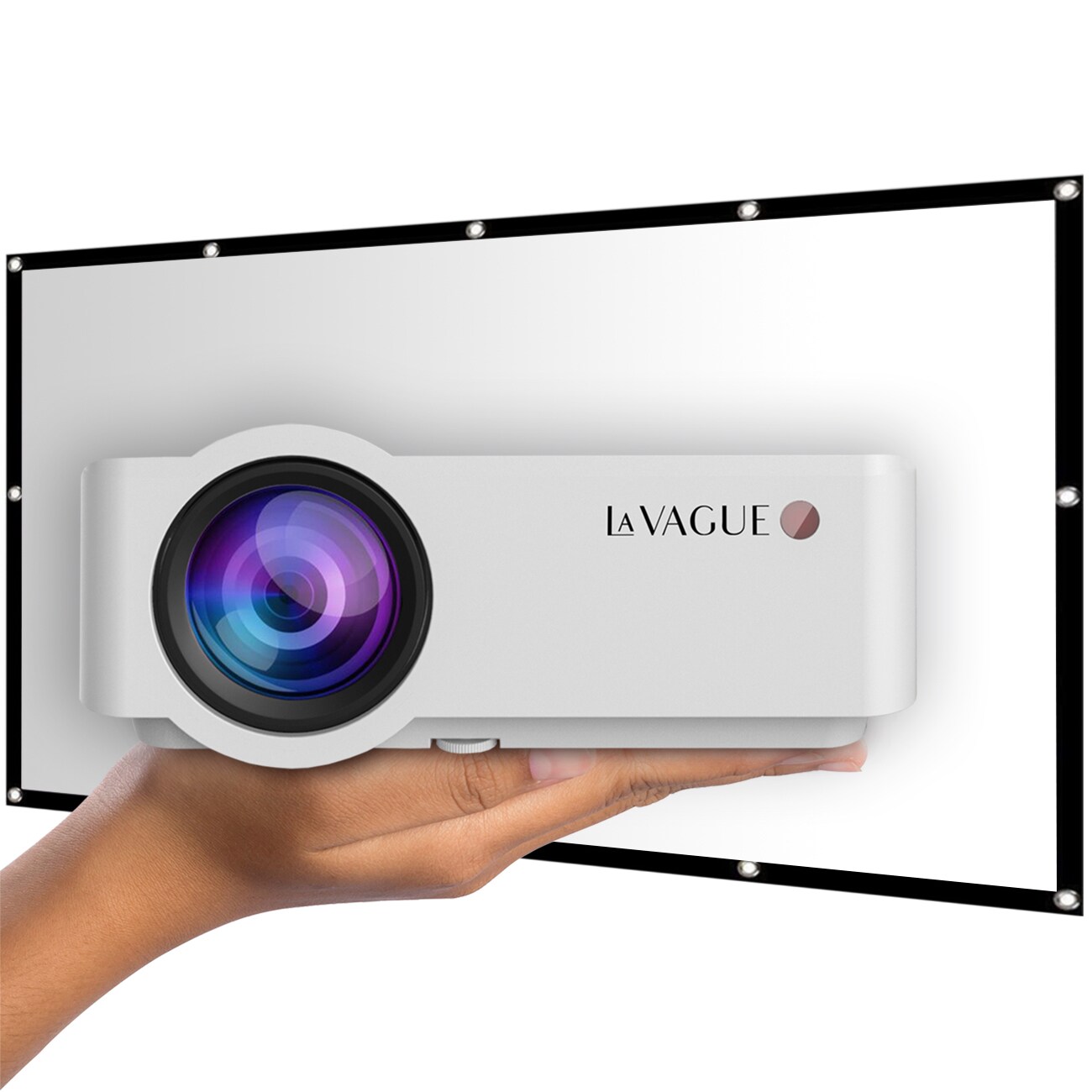 LA VAGUE LED-Projektor inkl. LV-STA100FP LV-HD320 BUNDLE | 04260695630463