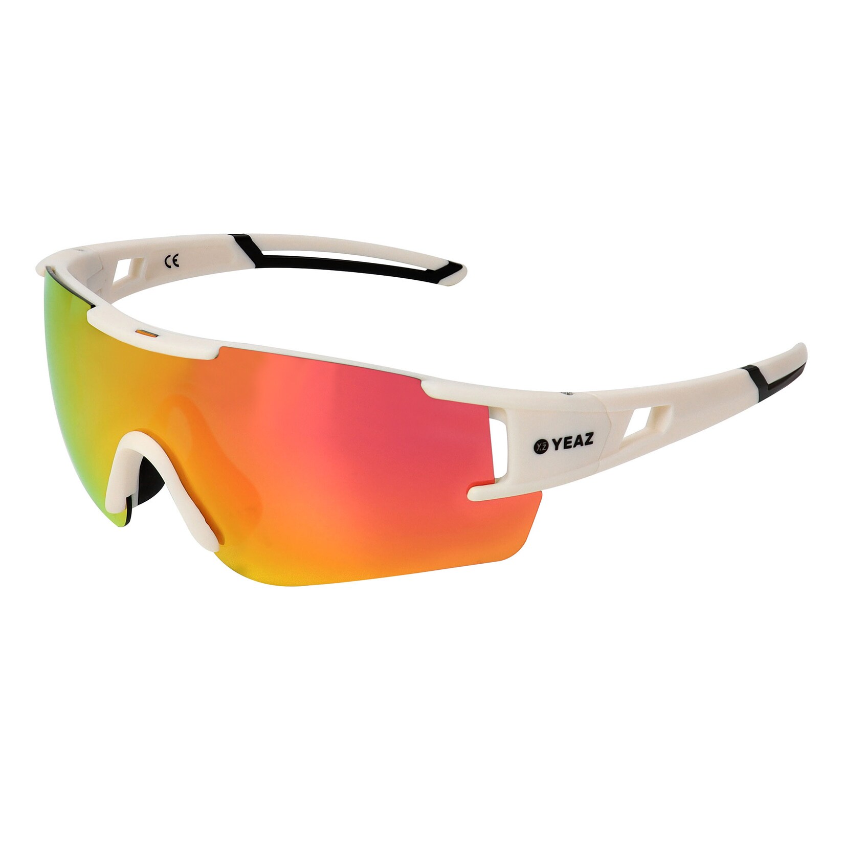 YEAZ Sport-Sonnenbrille Creme White/Pink SUNBLOW | 04260695633426