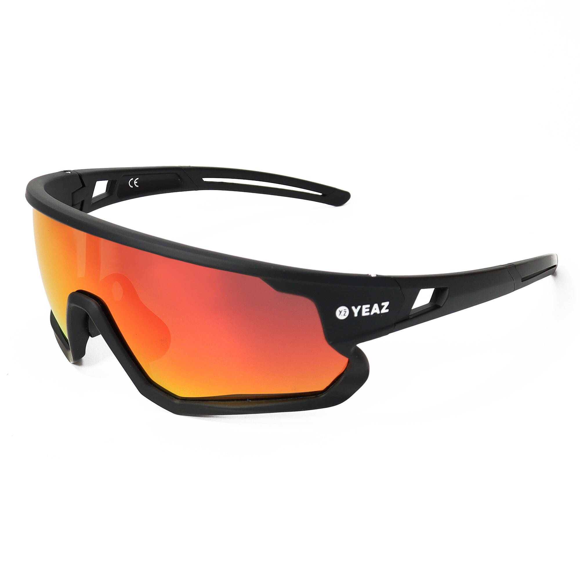YEAZ Sport-Sonnenbrille Black/Red SUNRISE - Bild 1