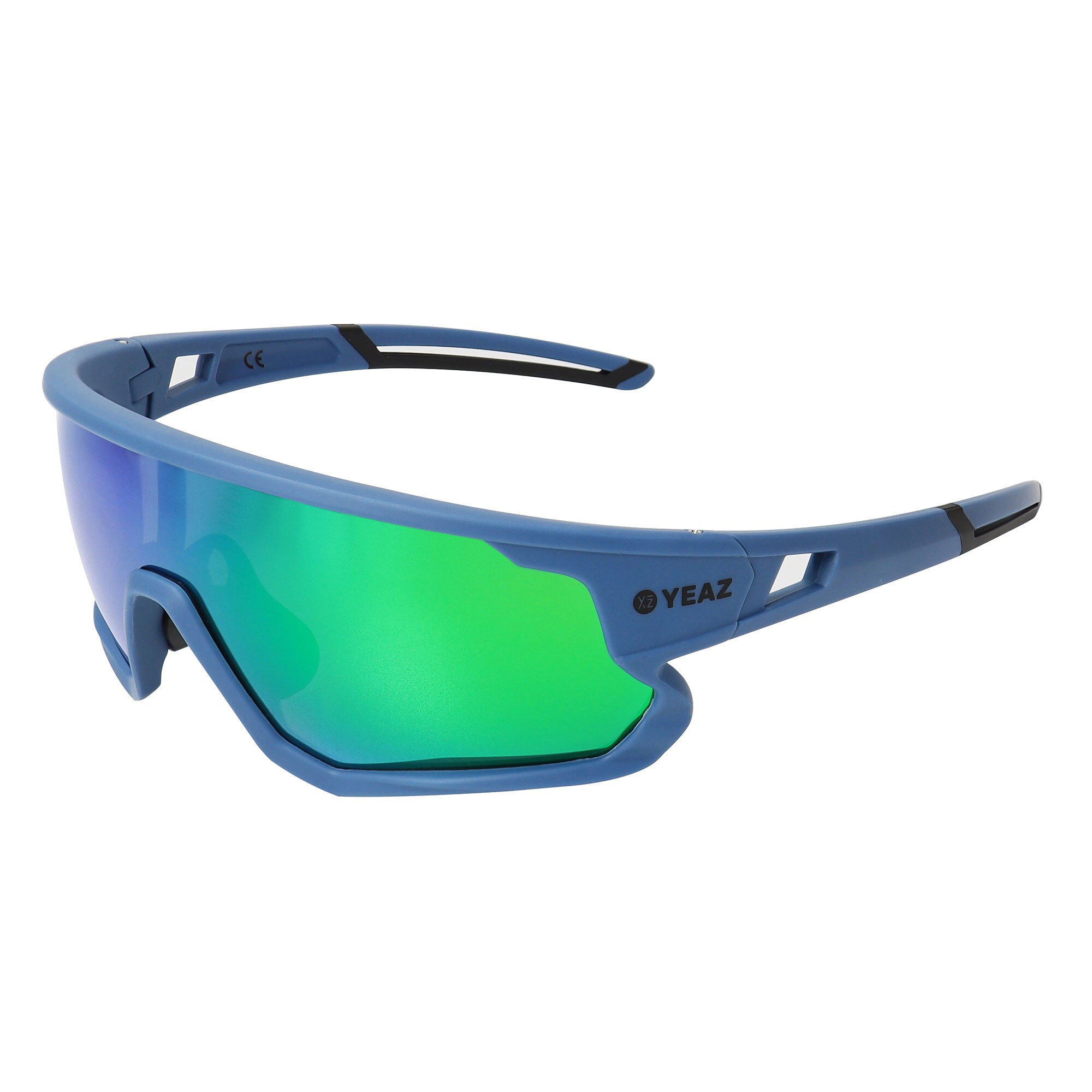 YEAZ Sport-Sonnenbrille Cyan Blue/Green SUNRISE - Bild 1