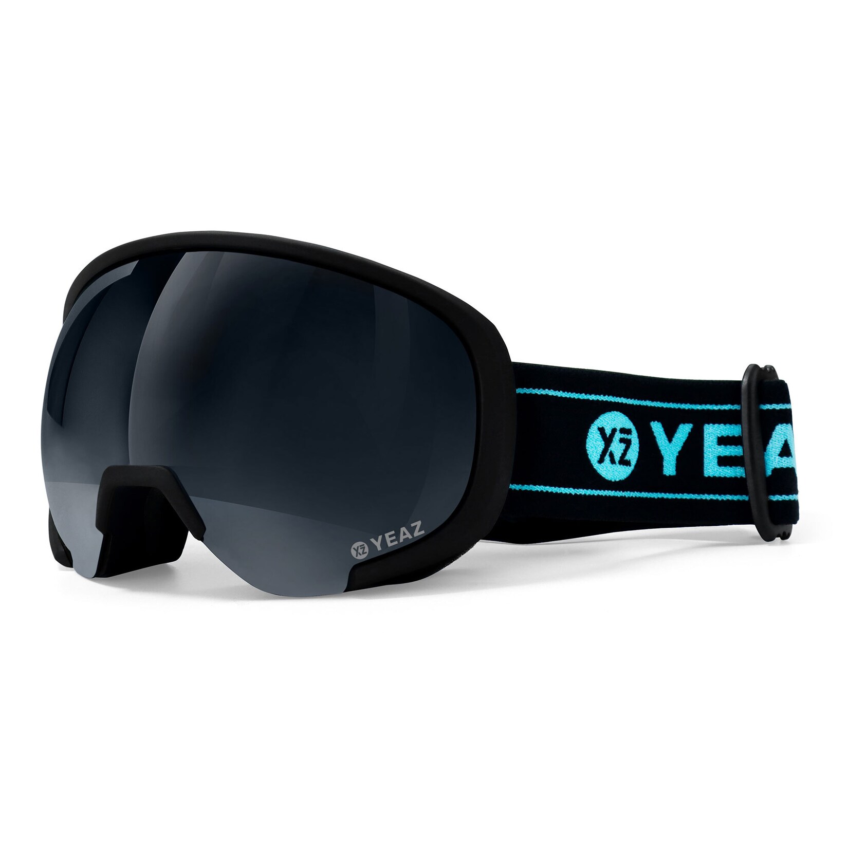 YEAZ Ski- und Snowboard-Brille schwarz/matt schwarz BLACK RUN | 04260695633600