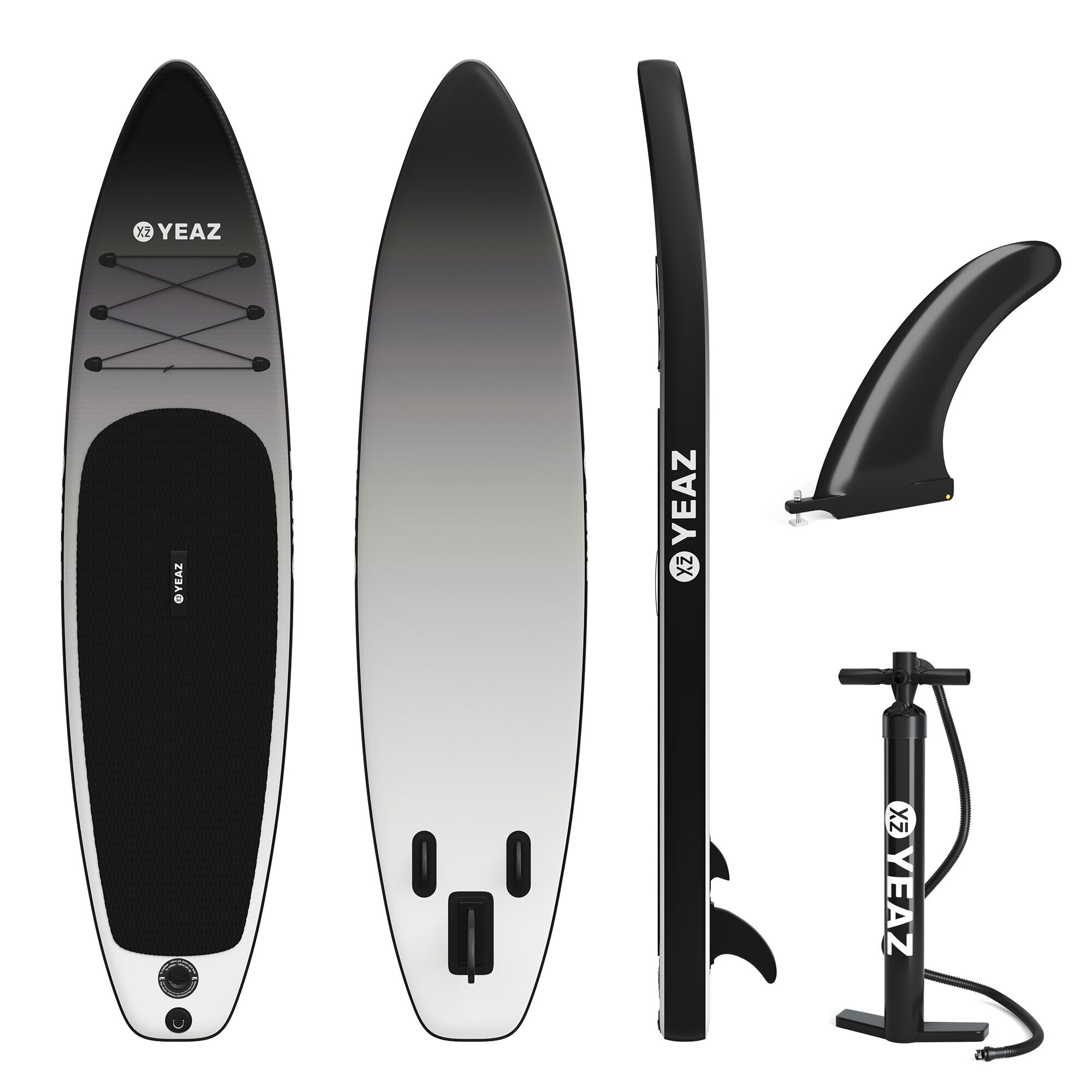 YEAZ SUP Board BLACK SANDS BEACH - EXOTRACE - - Bild 1