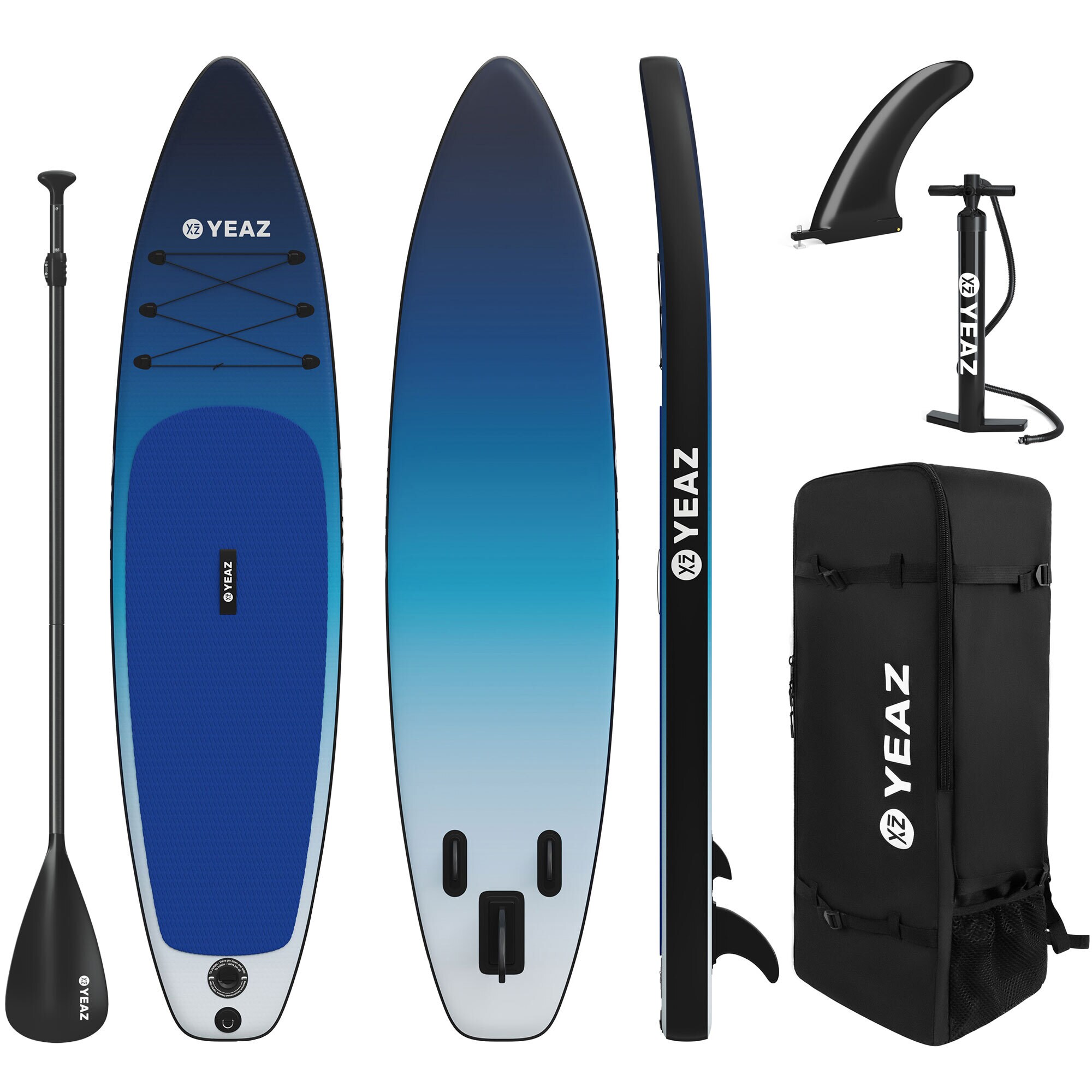 YEAZ SUP Board und Kit OCEAN BEACH - EXOTRACE PRO - SET - Bild 1