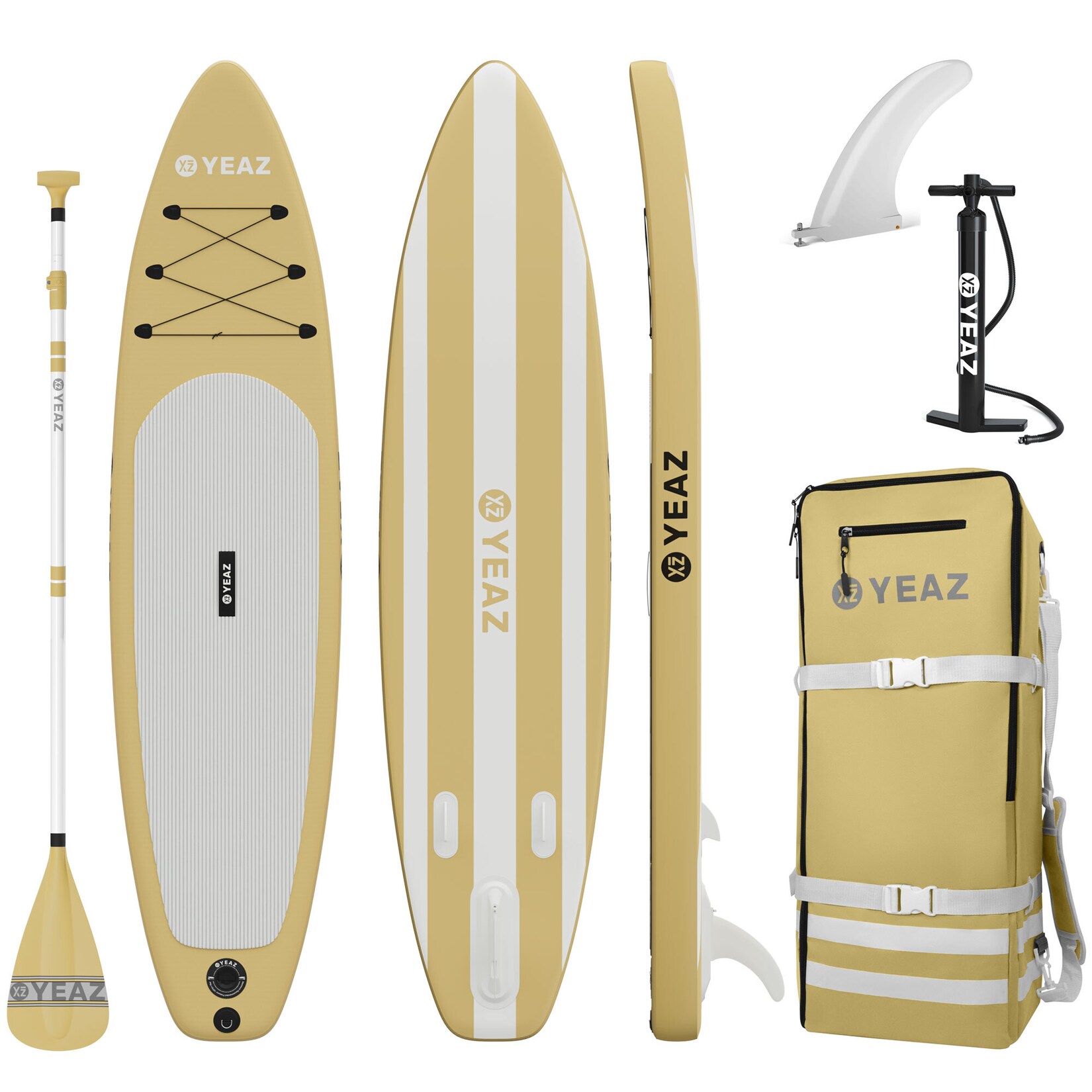 YEAZ SUP Board und Kit LE CLUB – EXOTRACE PRO – SET