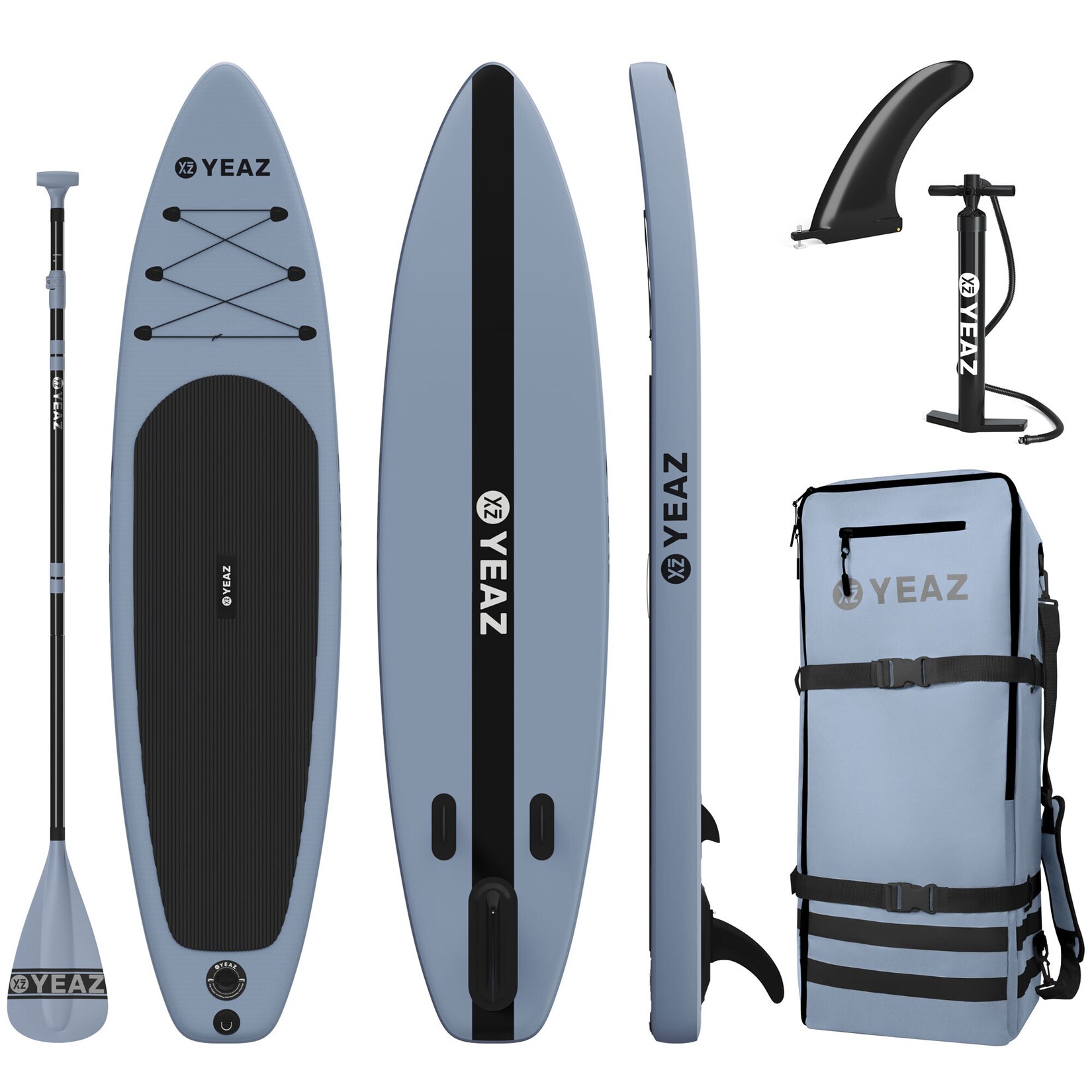 YEAZ SUP Board und Kit MARINA – EXOTRACE PRO – SET | 04260695634843