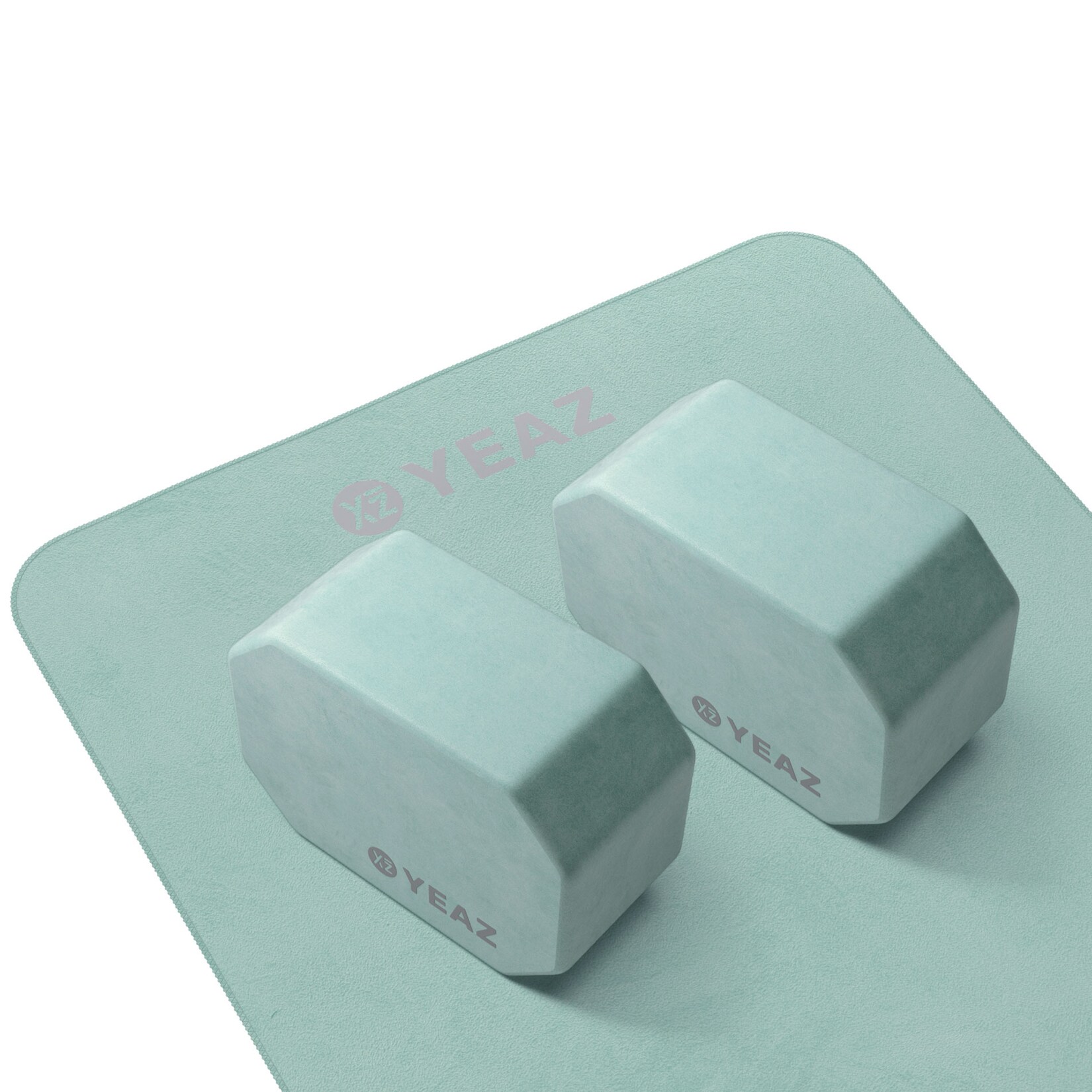 YEAZ Set – Yoga-Blöcke & Handtuch NEXT LEVEL | 04260695635581
