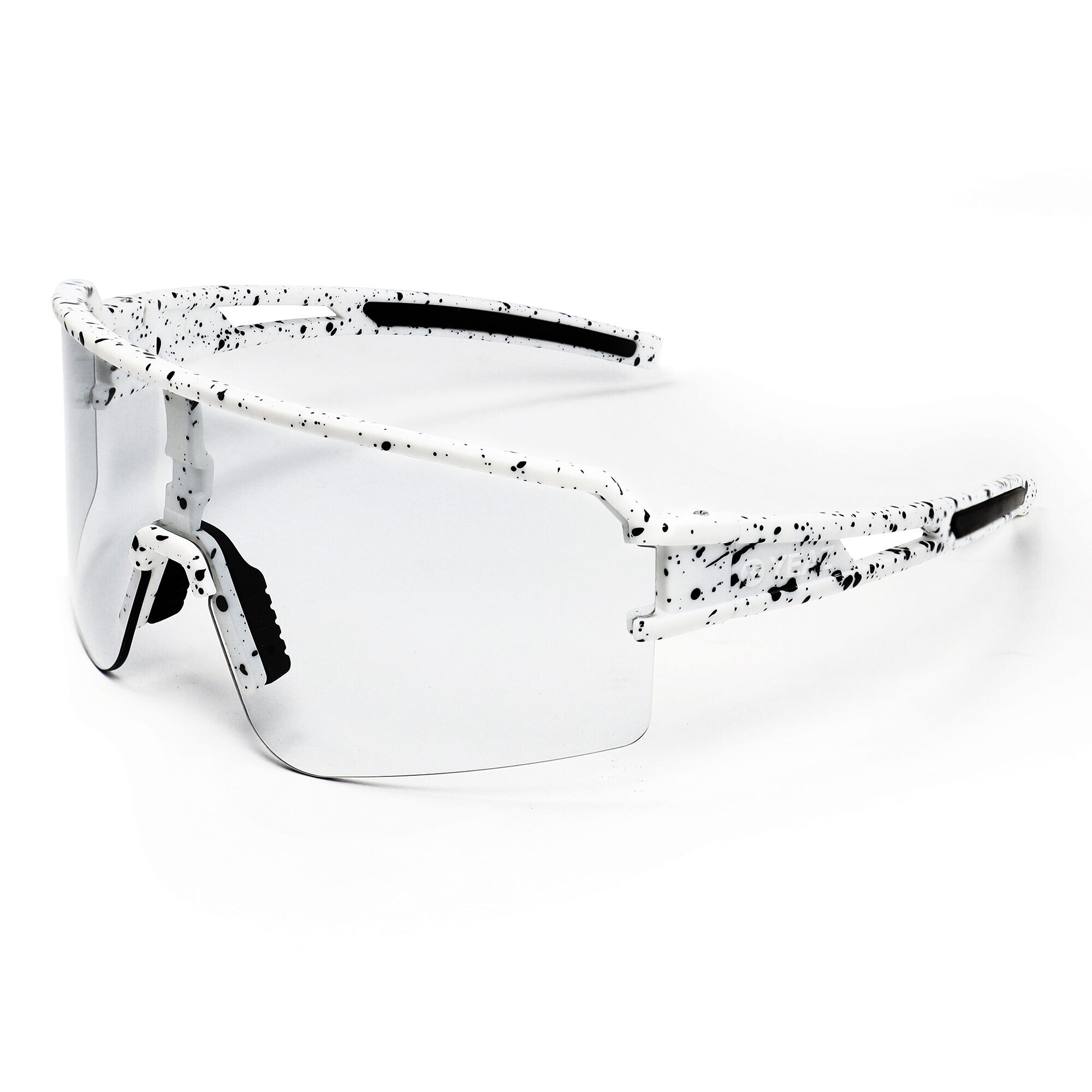 YEAZ Sport-Sonnenbrille wei&szlig;/transparent SUNSPOT - Bild 1
