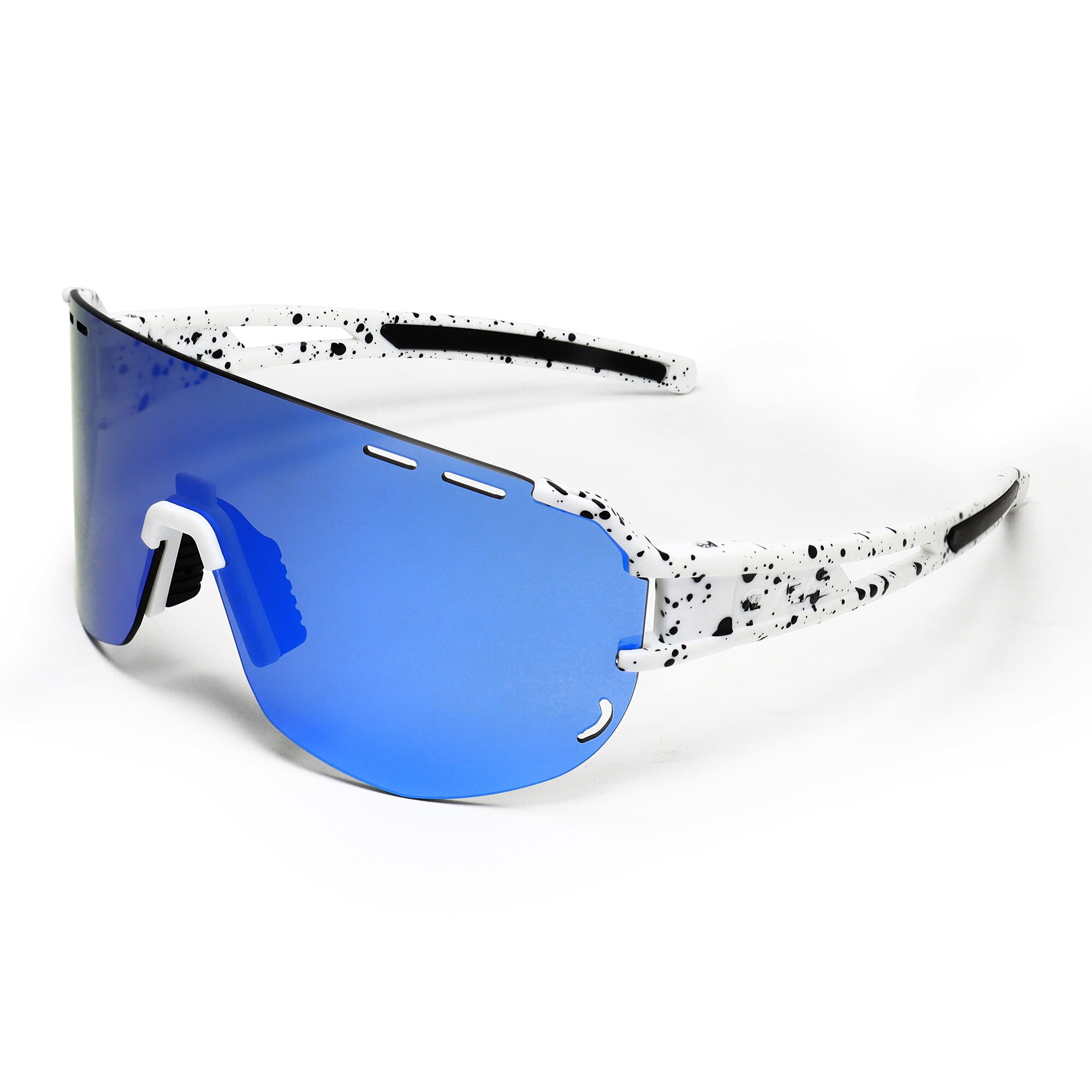 YEAZ Sport-Sonnenbrille wei&szlig;/blau SUNGLOW - Bild 1