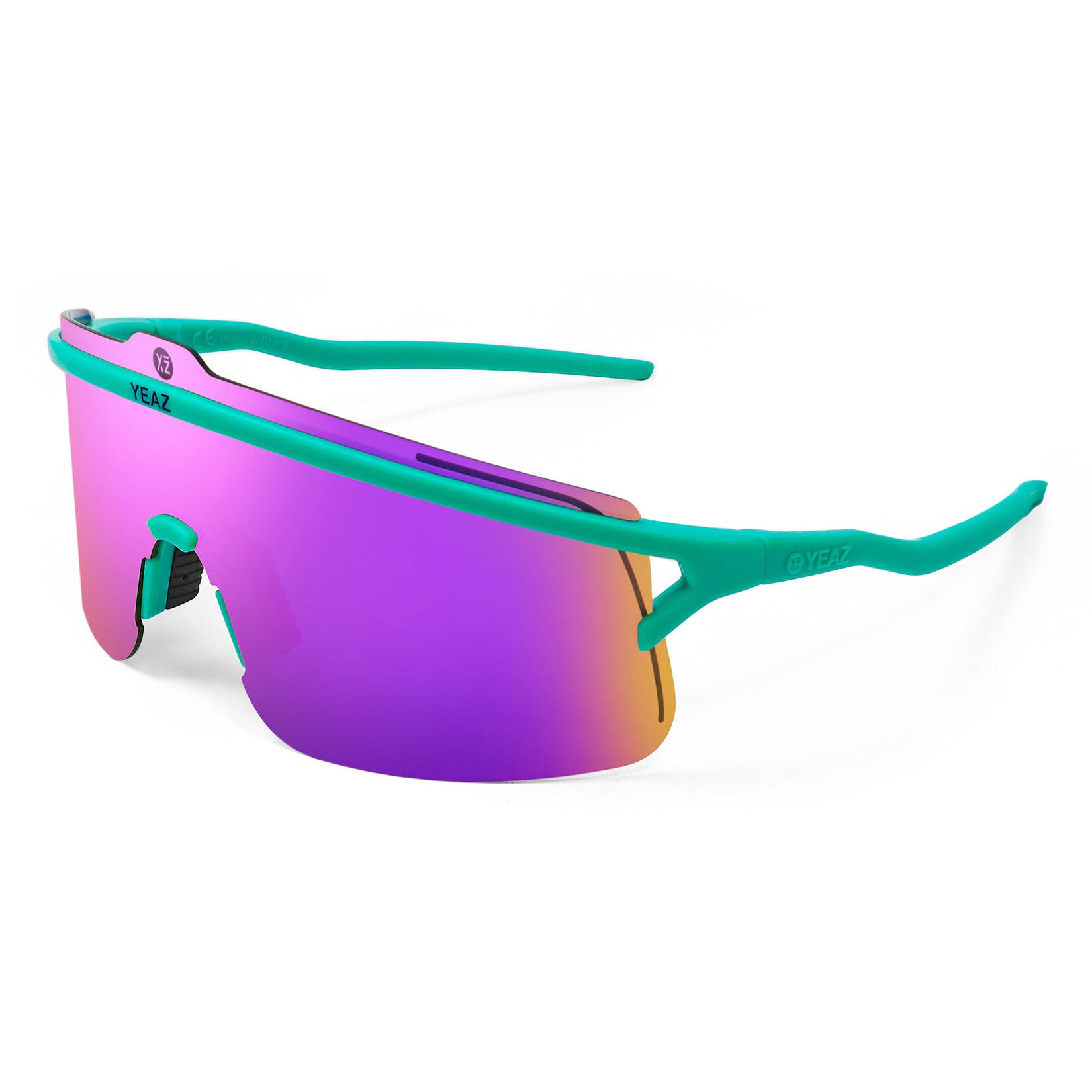 YEAZ Sport-Sonnenbrille Black/Silver SUNSHADE
