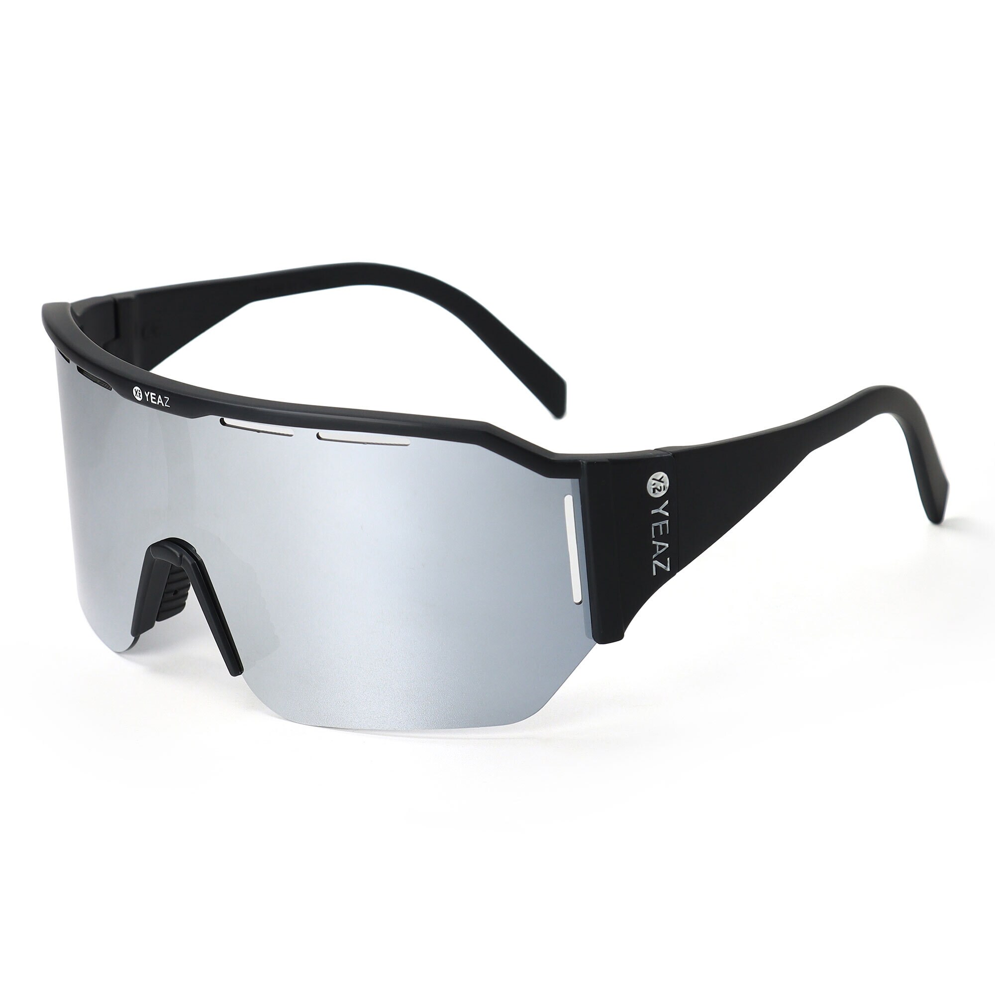 YEAZ Sport-Sonnenbrille Black/Silver SUNVIBE - Bild 1