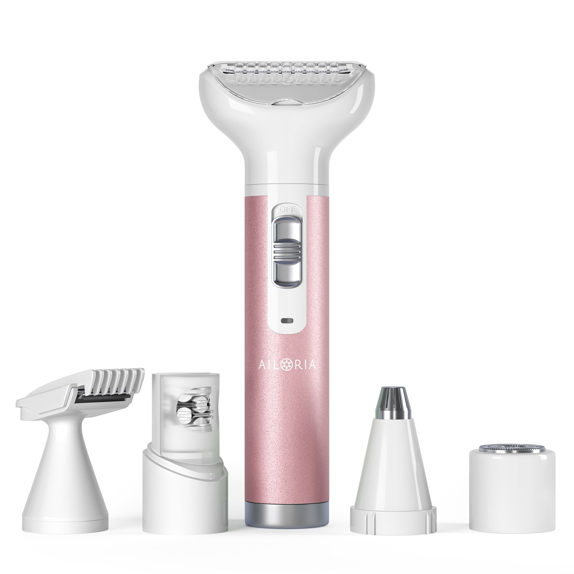 AILORIA Rasierer mit verschiedenen Aufs&auml;tzen USB Evapore Epiluxe - Bild 1