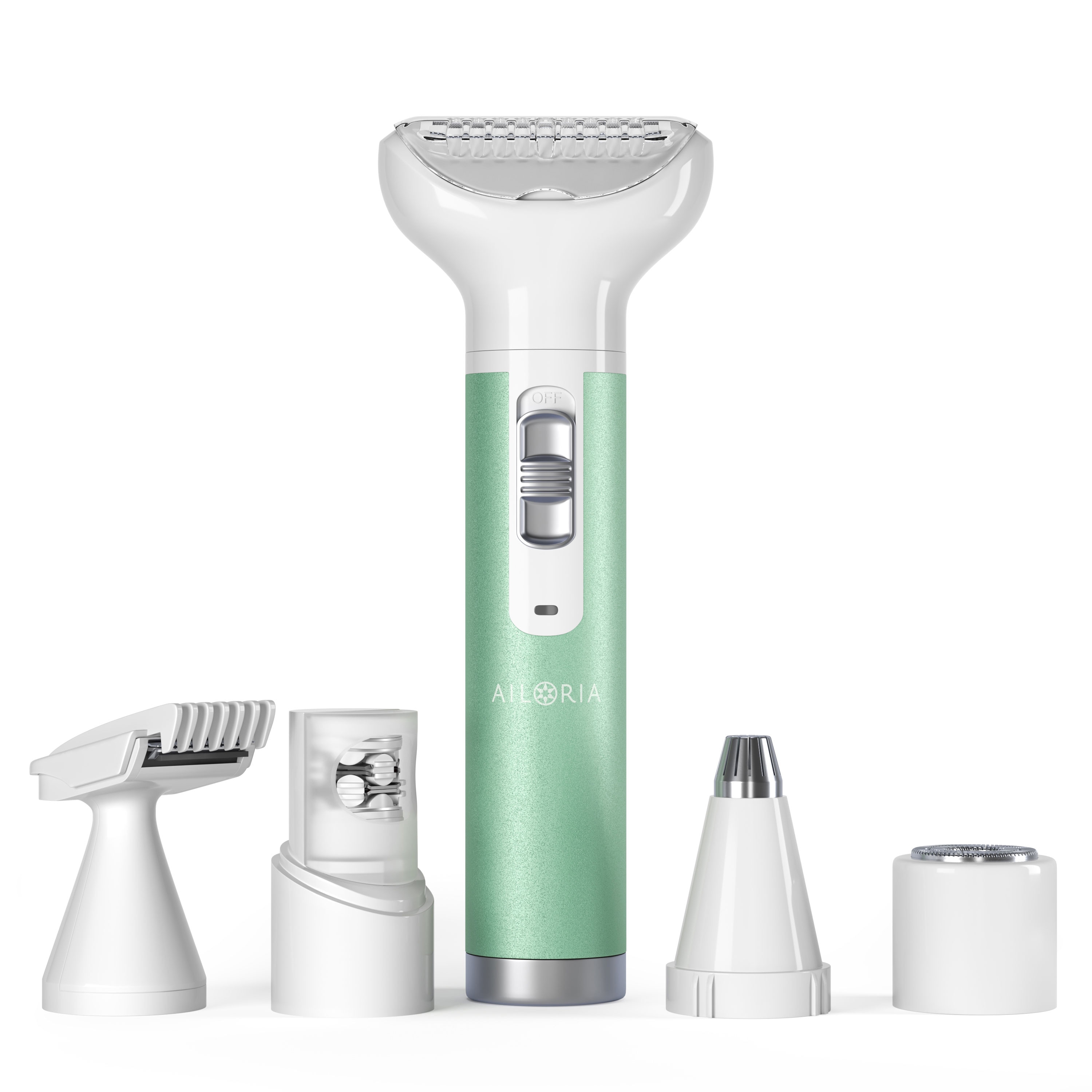 AILORIA Rasierer mit verschiedenen Aufs&auml;tzen USB Evapore Epiluxe - Bild 1