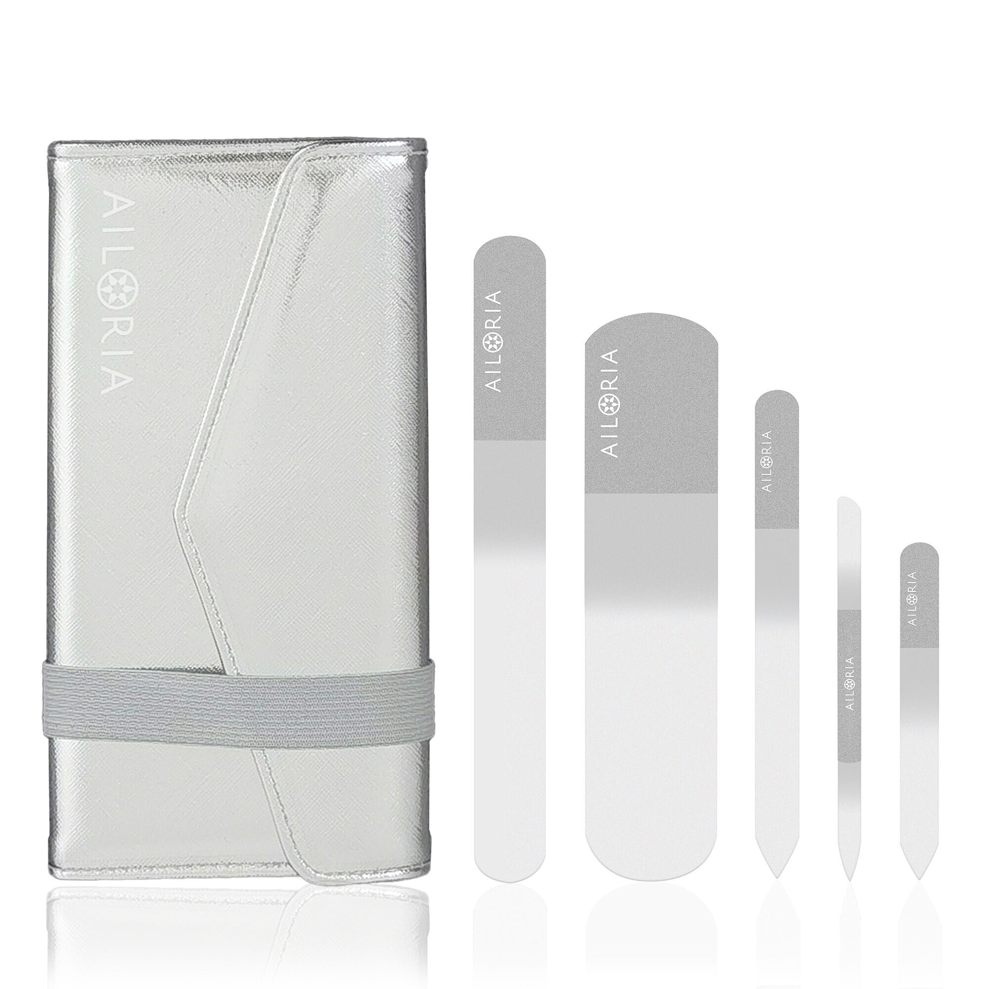 AILORIA Glas-Nagelfeilenset CONTOUR LUXE - Bild 1