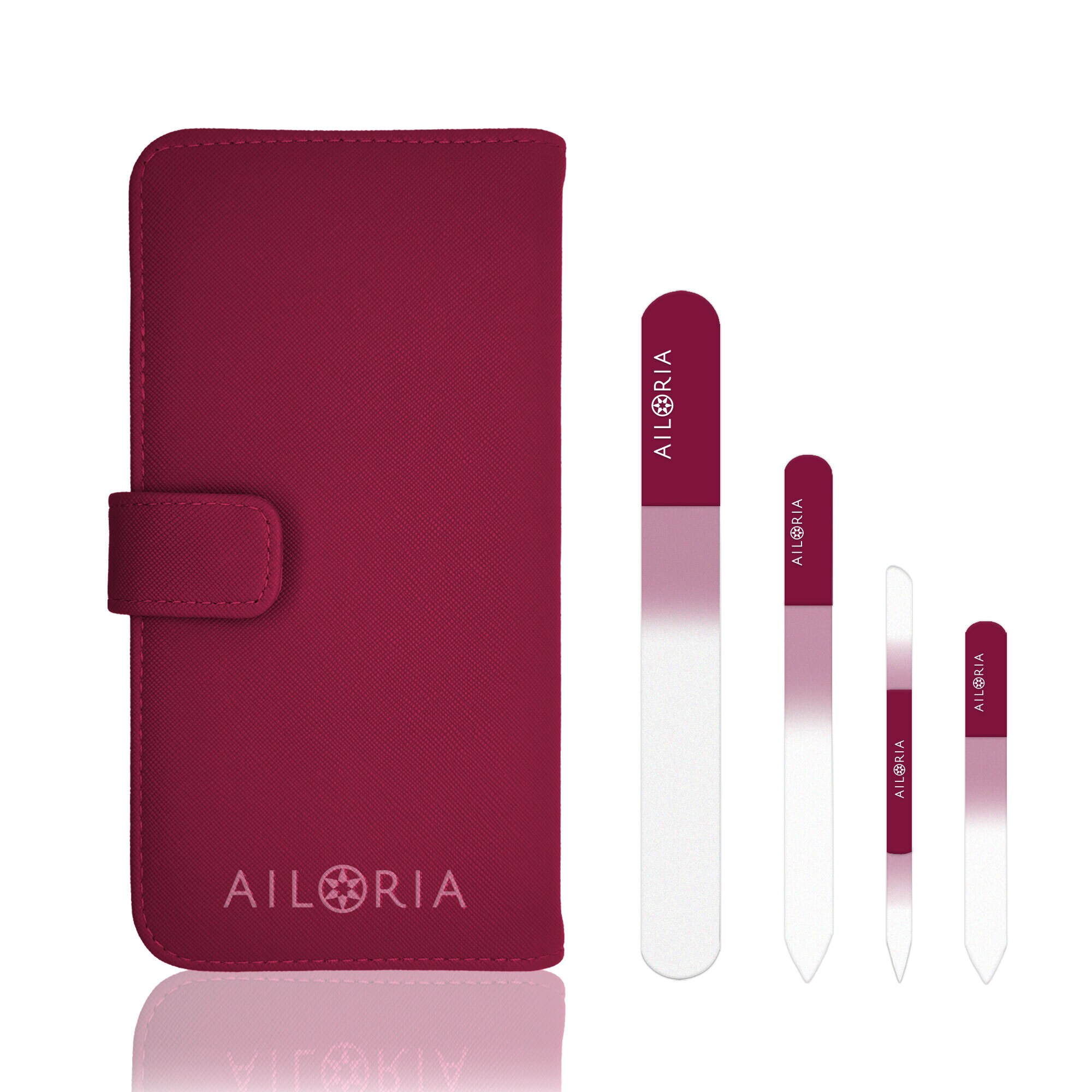 AILORIA Glas-Nagelfeilenset CONTOUR PRIME - Bild 1