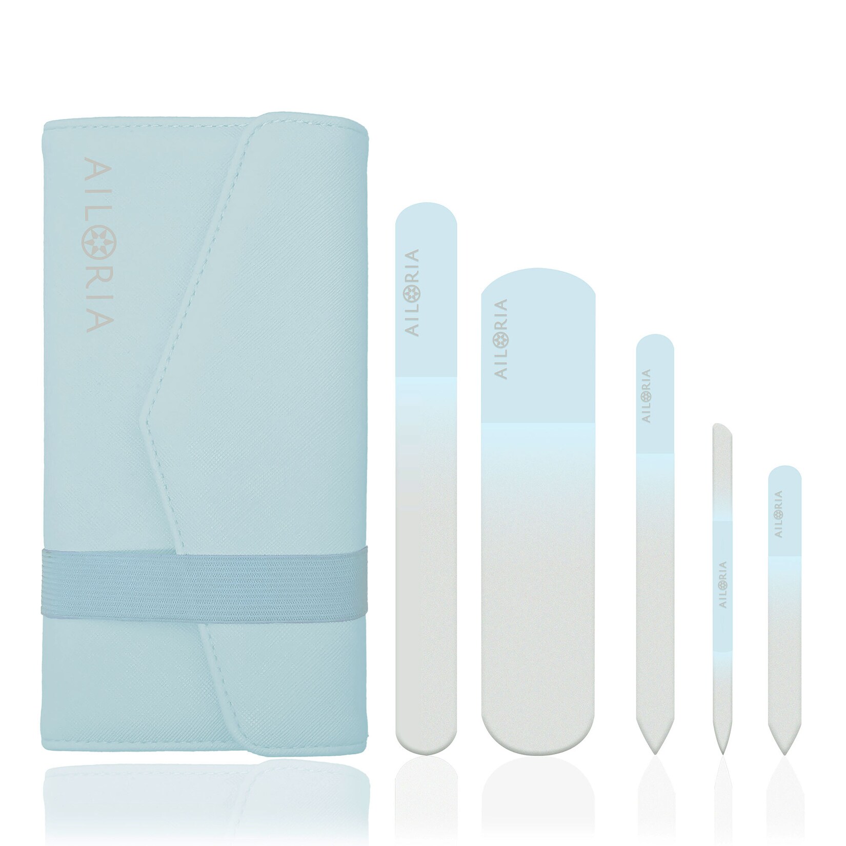 AILORIA Glas-Nagelfeilenset CONTOUR LUXE