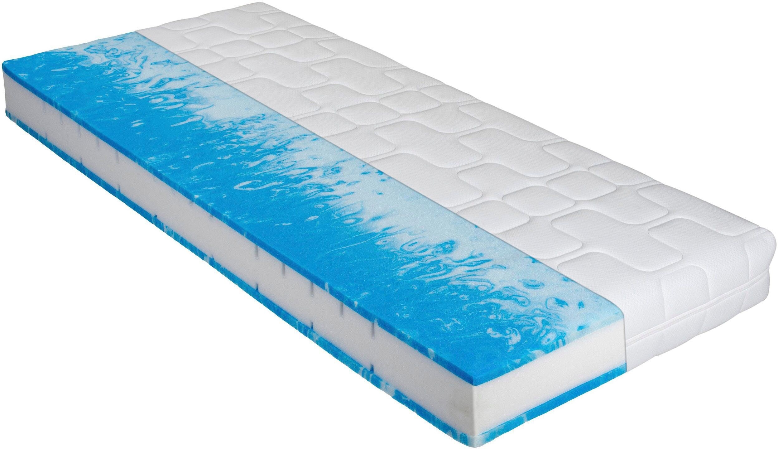 BeCoKaltschaummatratze BeCo Duo Gel Comfort, Testurteil SEHR GUT (1,3)* 20cm ergonomische Komforth&ouml;he100 x 200 cm - Bild 1