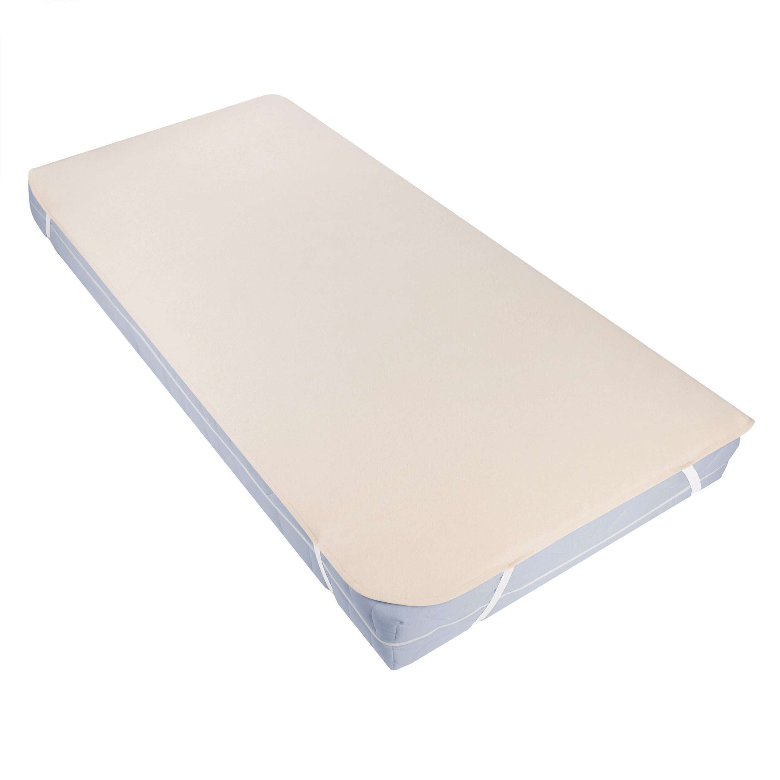 BeCoPROTECT SOFT Molton Matratzenschutz, Fixspannauflage zum Schutz des gesamten Matratzenbereichs100 x 200 cm - Bild 1