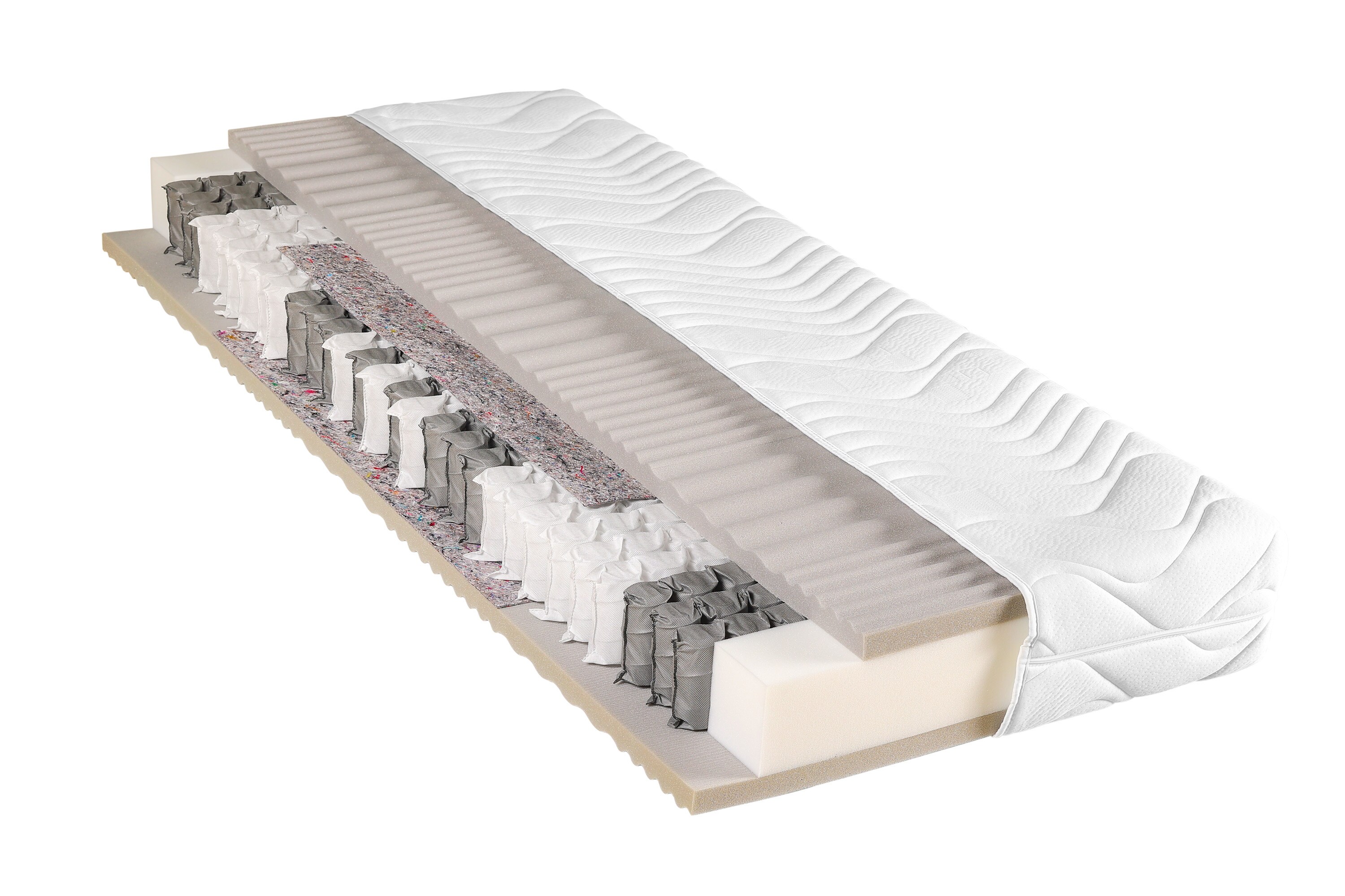 BeCoFederkern Matratze Active Strong TFK90 x 190 cm - Bild 1