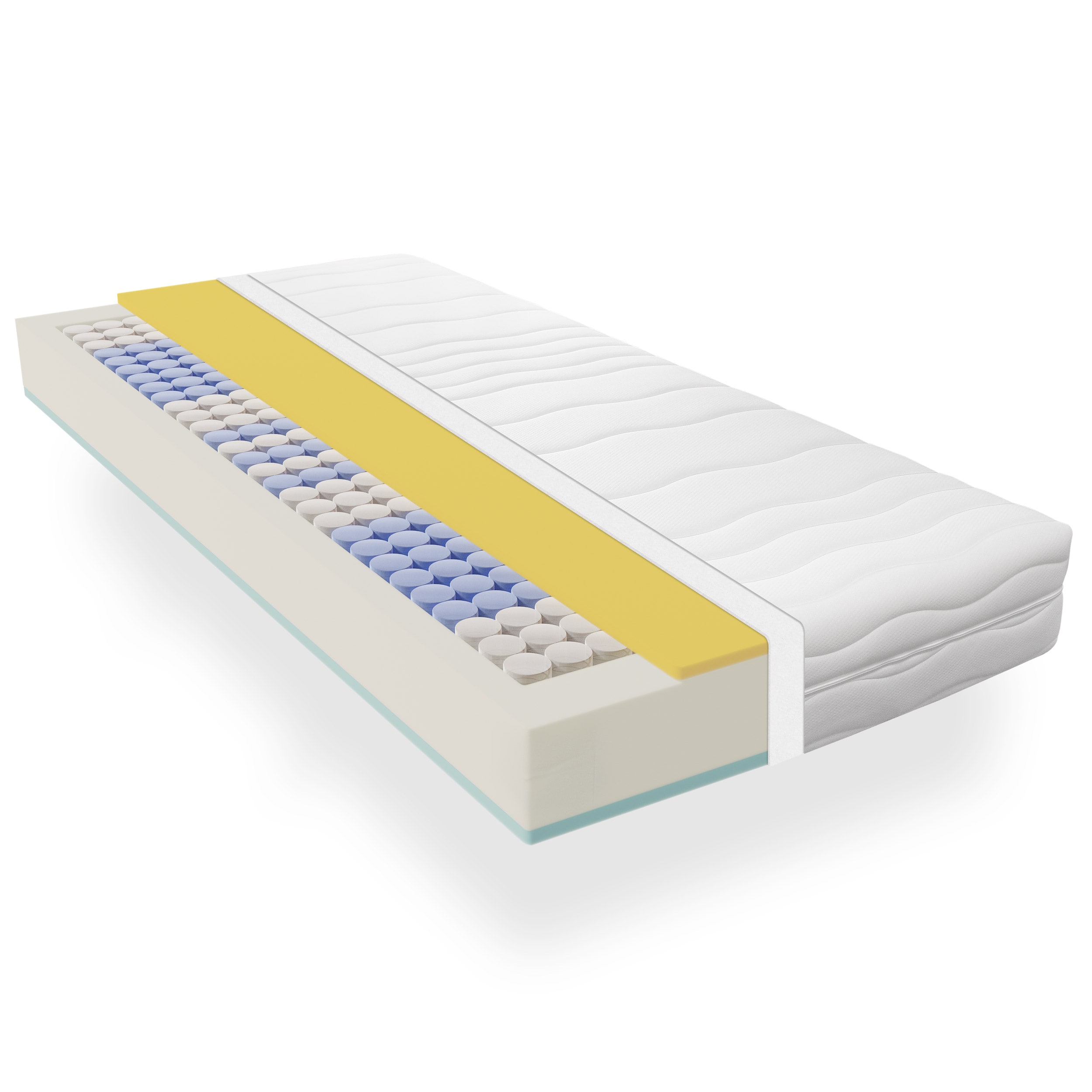 BeMeoBeMeo Federkern 21 cm Komfort-H&ouml;he100 x 200 cm - Bild 1