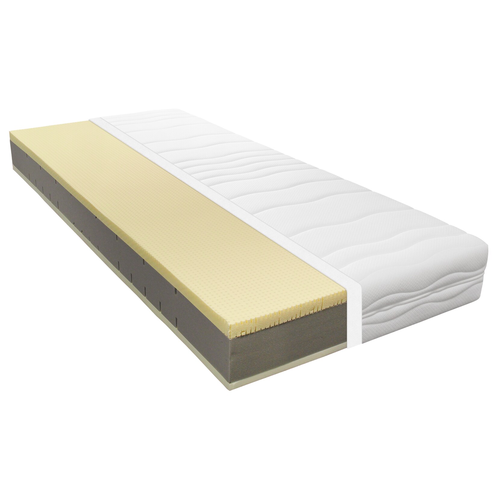 BeMeoBeMeo Latex 24 cm Luxus-Höhe90 x 200 cm | 04019793502284