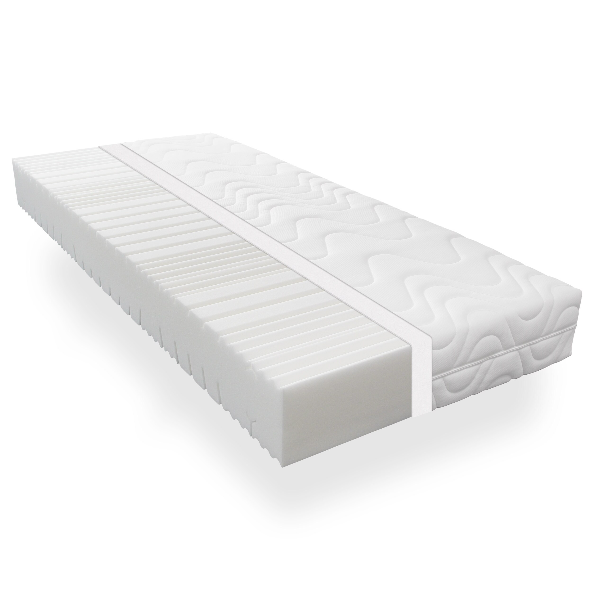 BeMeoBeMeo Kaltschaum 21 cm Komfort-H&ouml;he100 x 200 cm - Bild 1