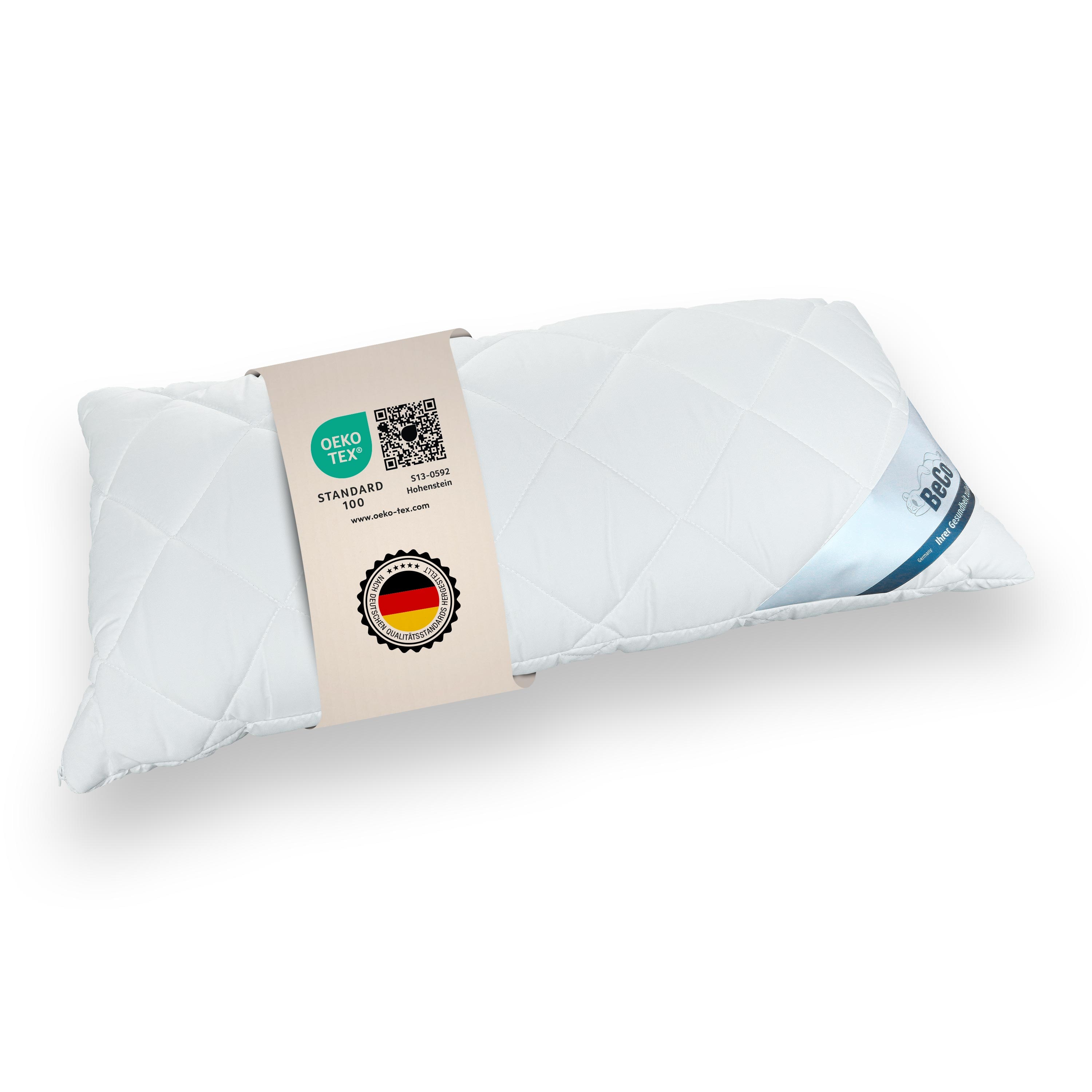 BeCoVario Visco Kopfkissen ergonomisch & wendbar | Nackenst&uuml;tzkissen40 x 80 cm - Bild 1