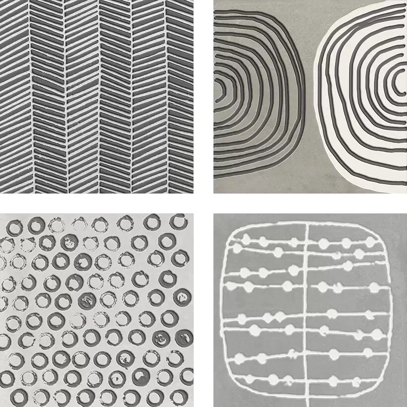 NAKURU GREY 16.5 x 16.5 Feinsteinzeug Wand- und Bodenfliese - Bild 1