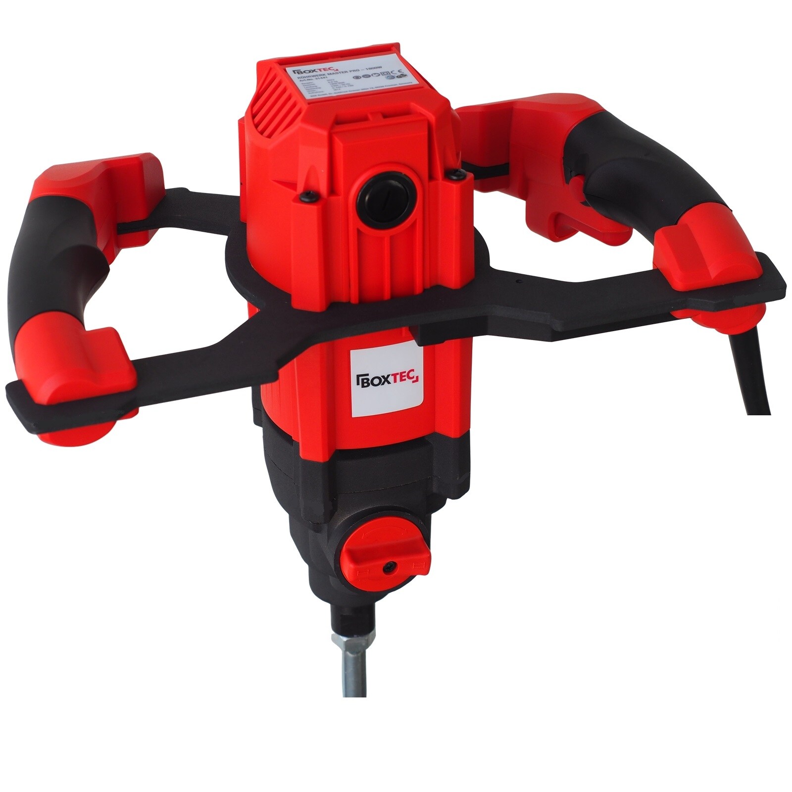 BOXTEC MXE 1800 W 2-Gang PROFI Rührwerk inkl. M14 Rührkorb | 04260765650865