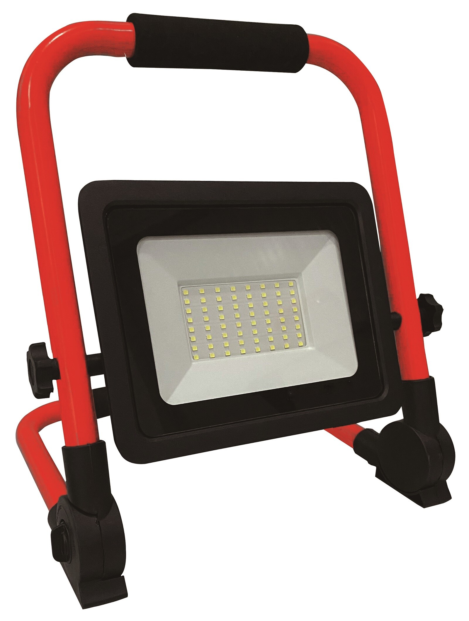 BOXTEC LED Arbeitsleuchte Baustrahler faltbar, 6500K, IP65, Gummikabel - Bild 1