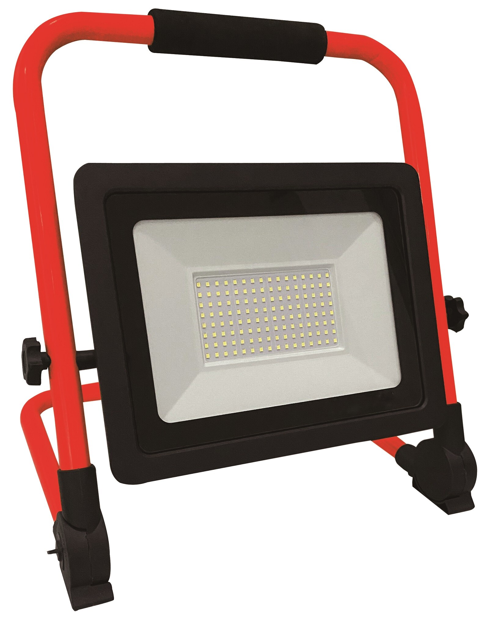 BOXTEC LED Arbeitsleuchte Baustrahler faltbar, 6500K, IP65, Gummikabel - Bild 1