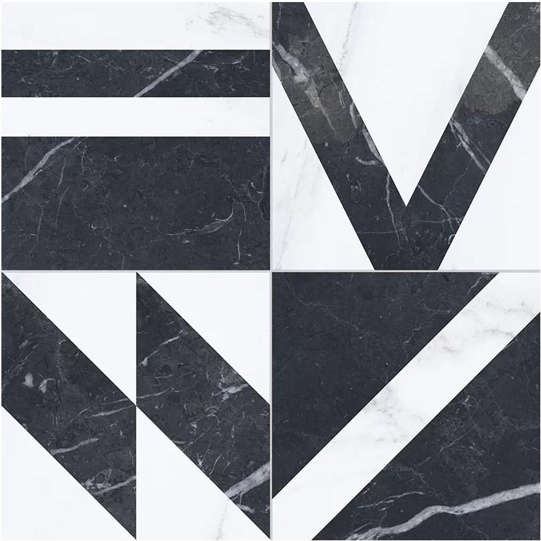 MARBLE VERSA 16.5 x 16.5 Feinsteinzeug Wand- und Bodenfliese - Bild 1