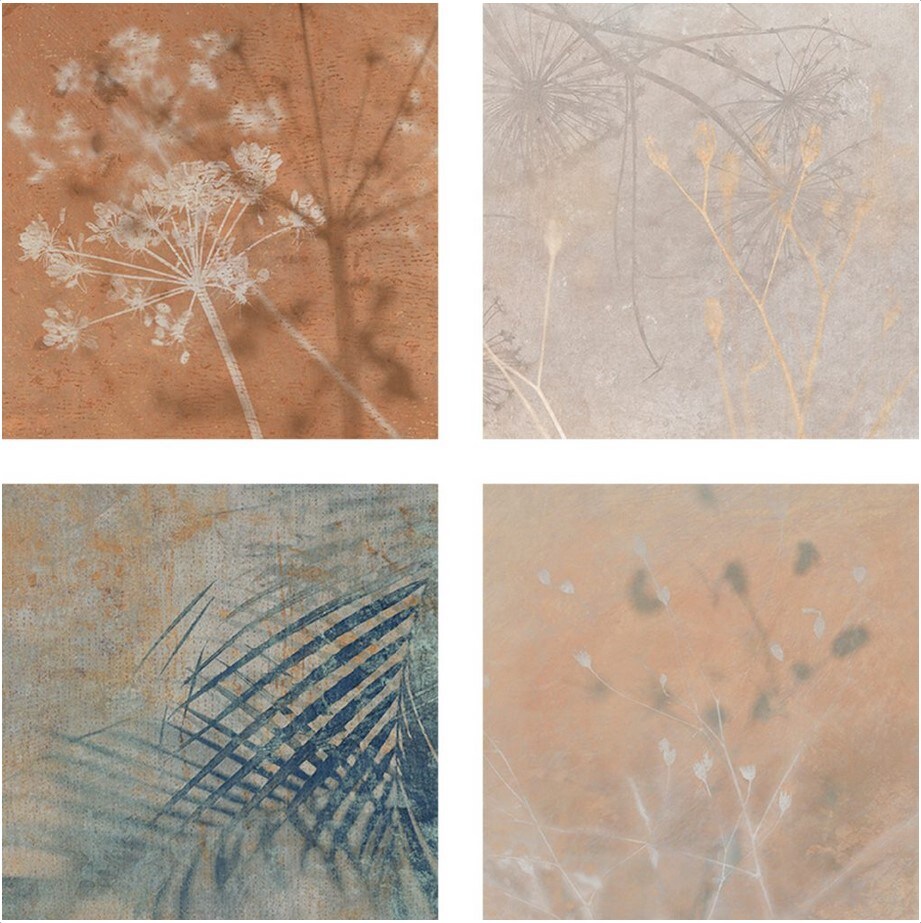 FLORA NATURE 16.5 x 16.5 Feinsteinzeug Wand- und Bodenfliese - Bild 1