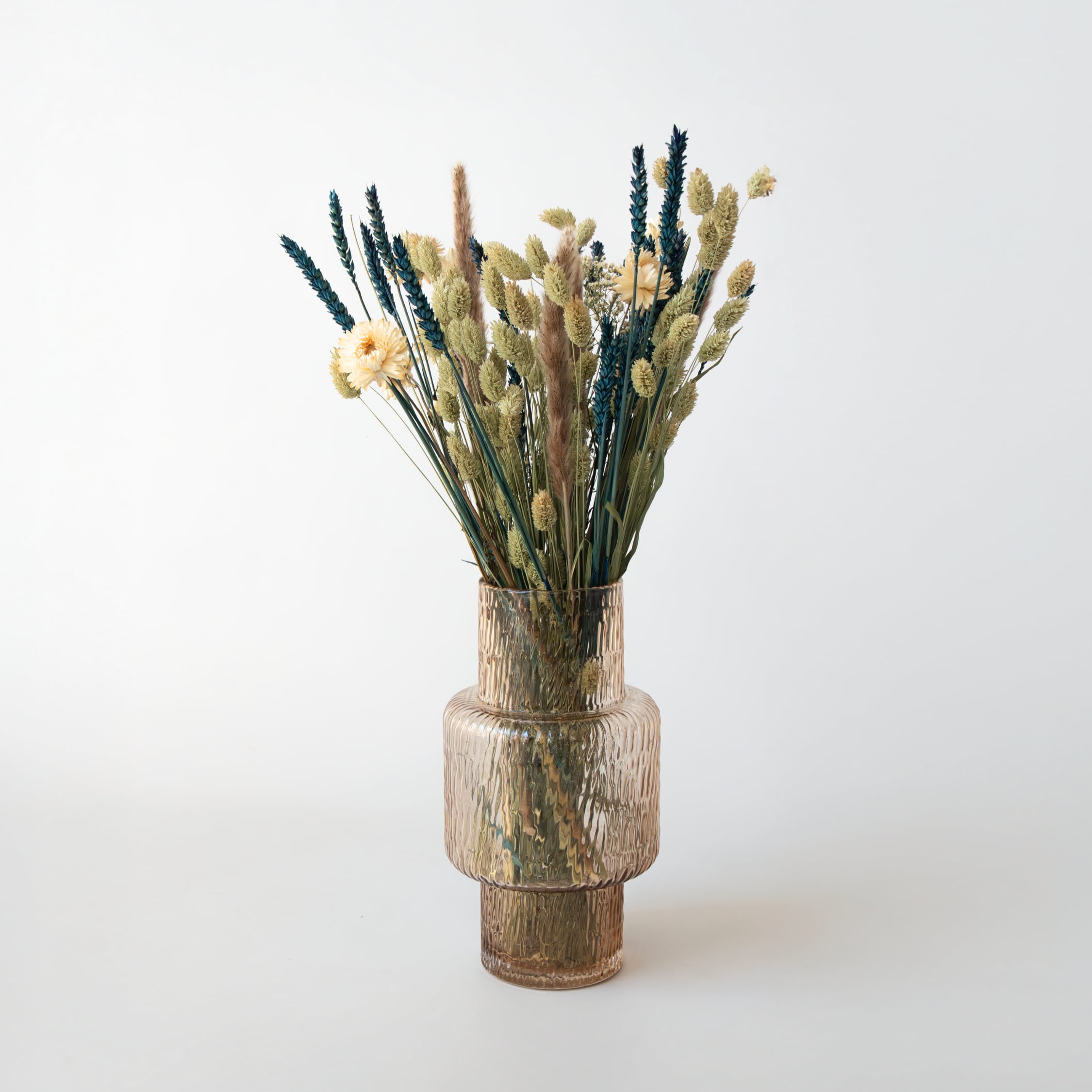 Plant in a Box - Blumenstrau&szlig; 'Trendy Cool' - Getrocknete Blumen - H&ouml;he 55cm - Bild 1